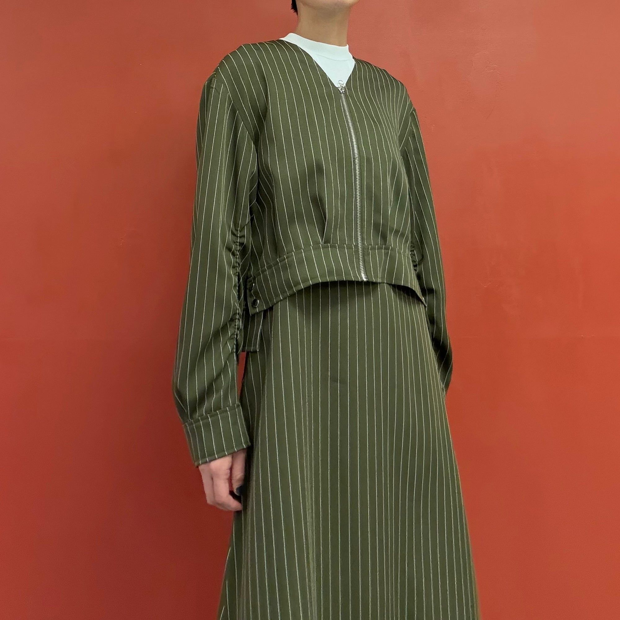 No collar jacket
