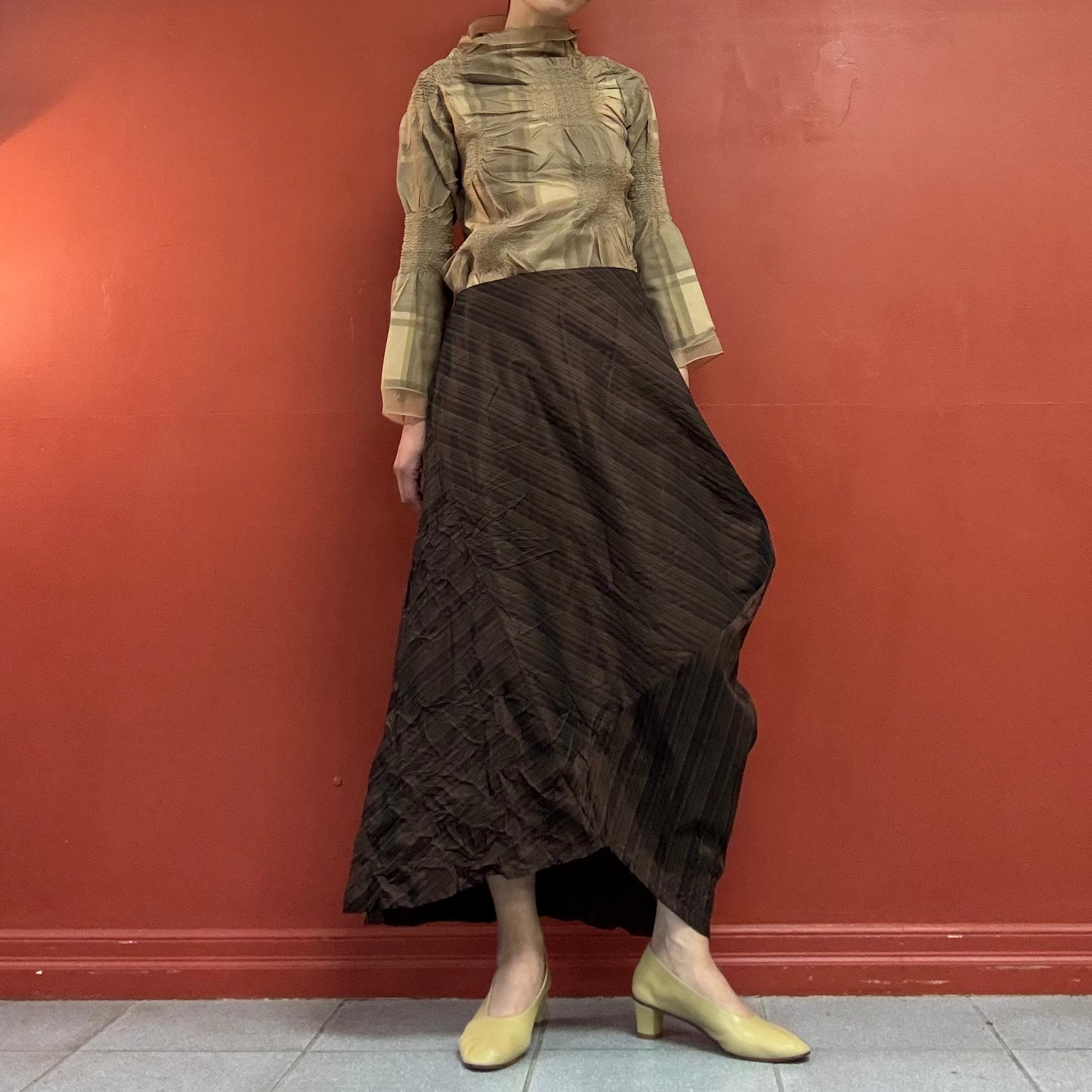 Wrinkled Skirt