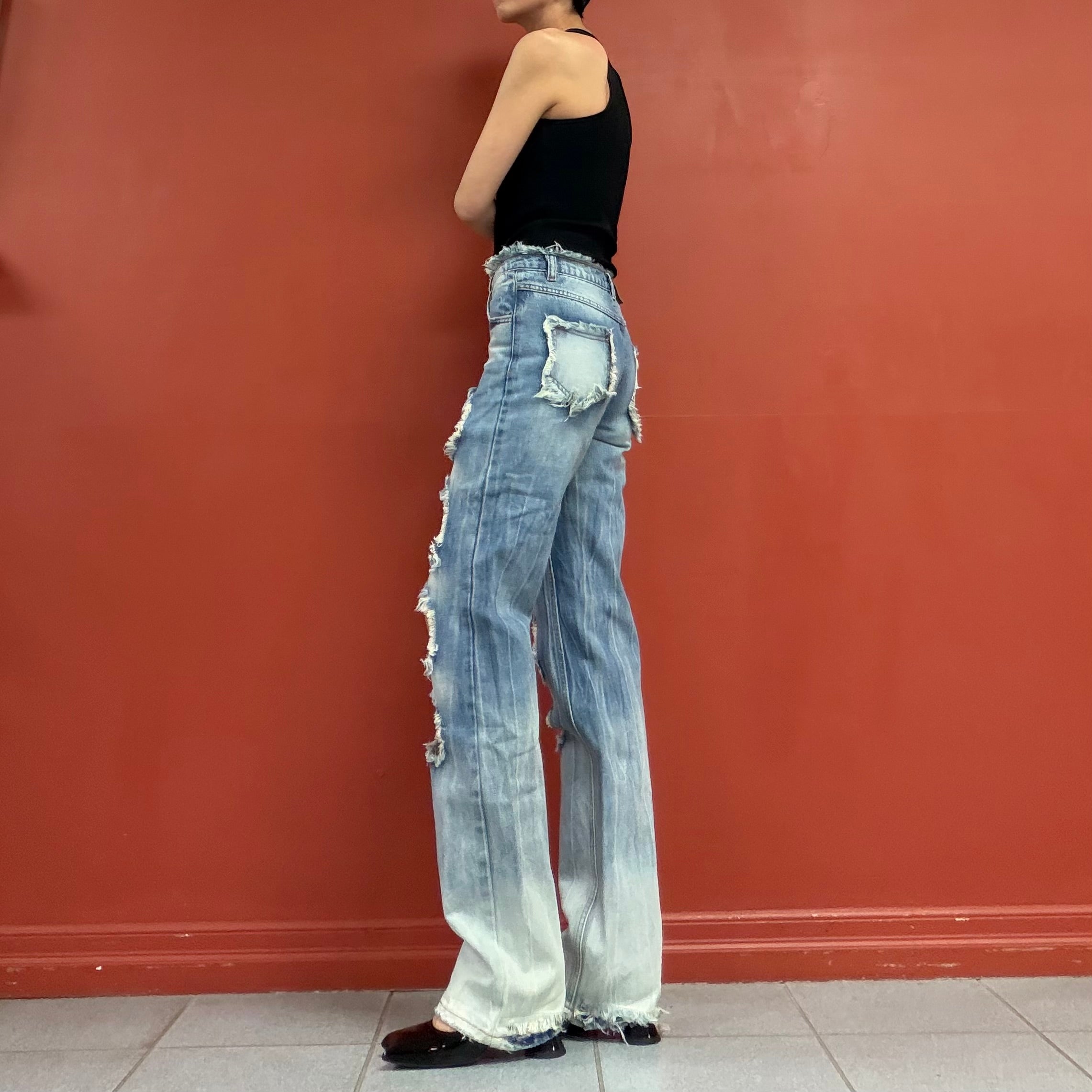 Rui damaged jeans