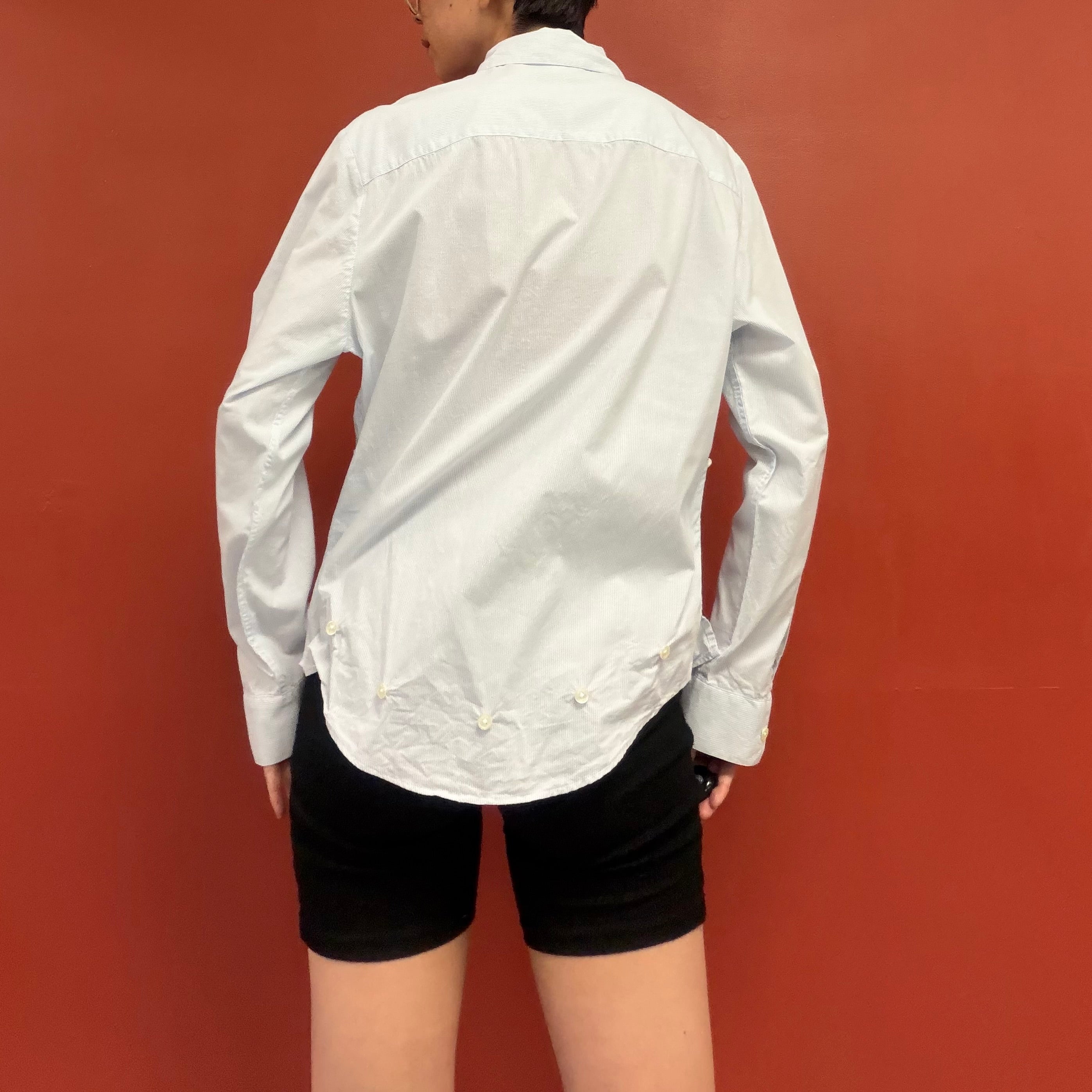 rokh tunic shirt with pleated skirt