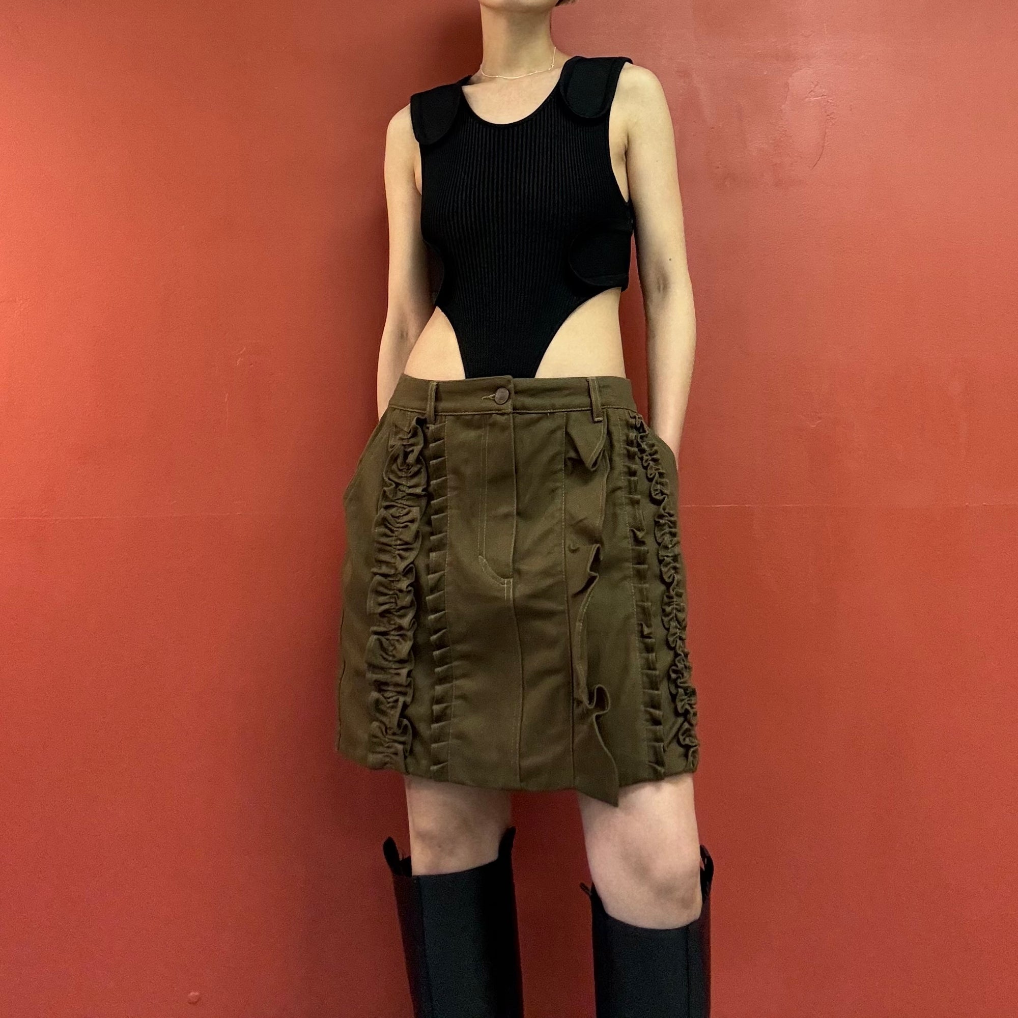 CECILIE BAHNSEN denim skirt