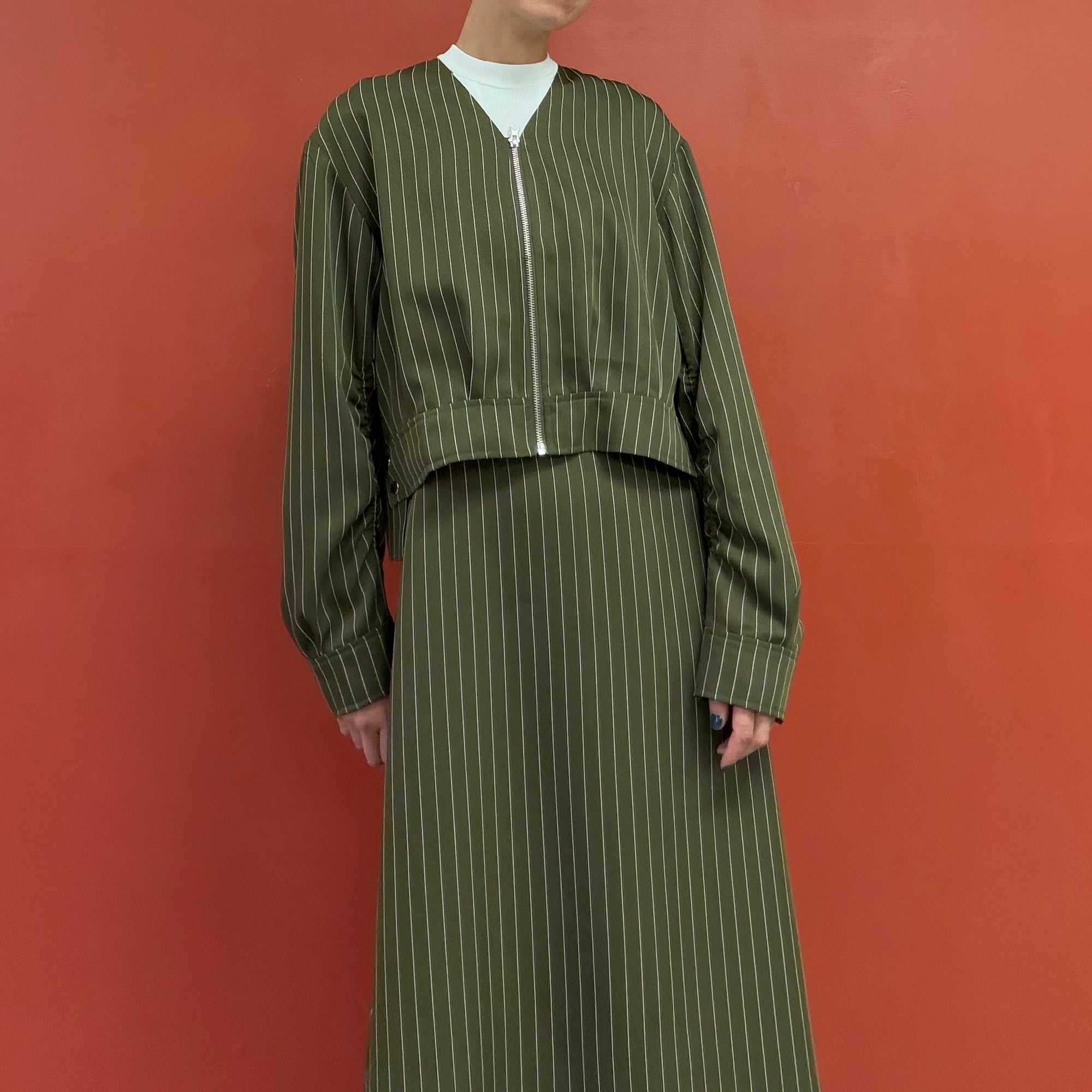 No collar jacket