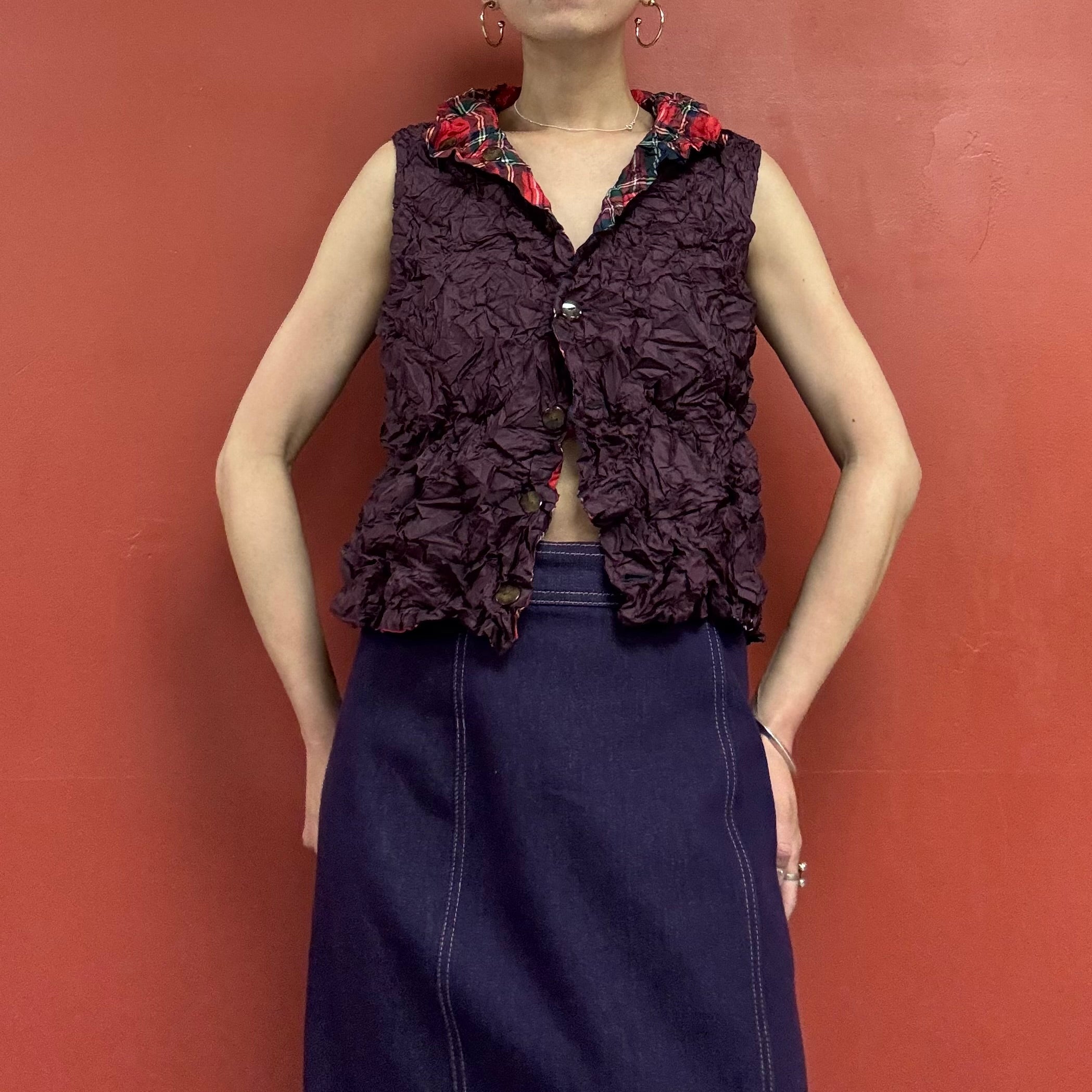 Riverside Shibori Vest