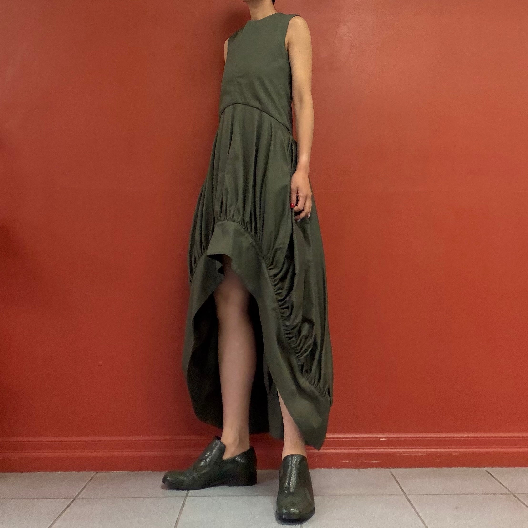 JW ANDERSON draped gathered dress
