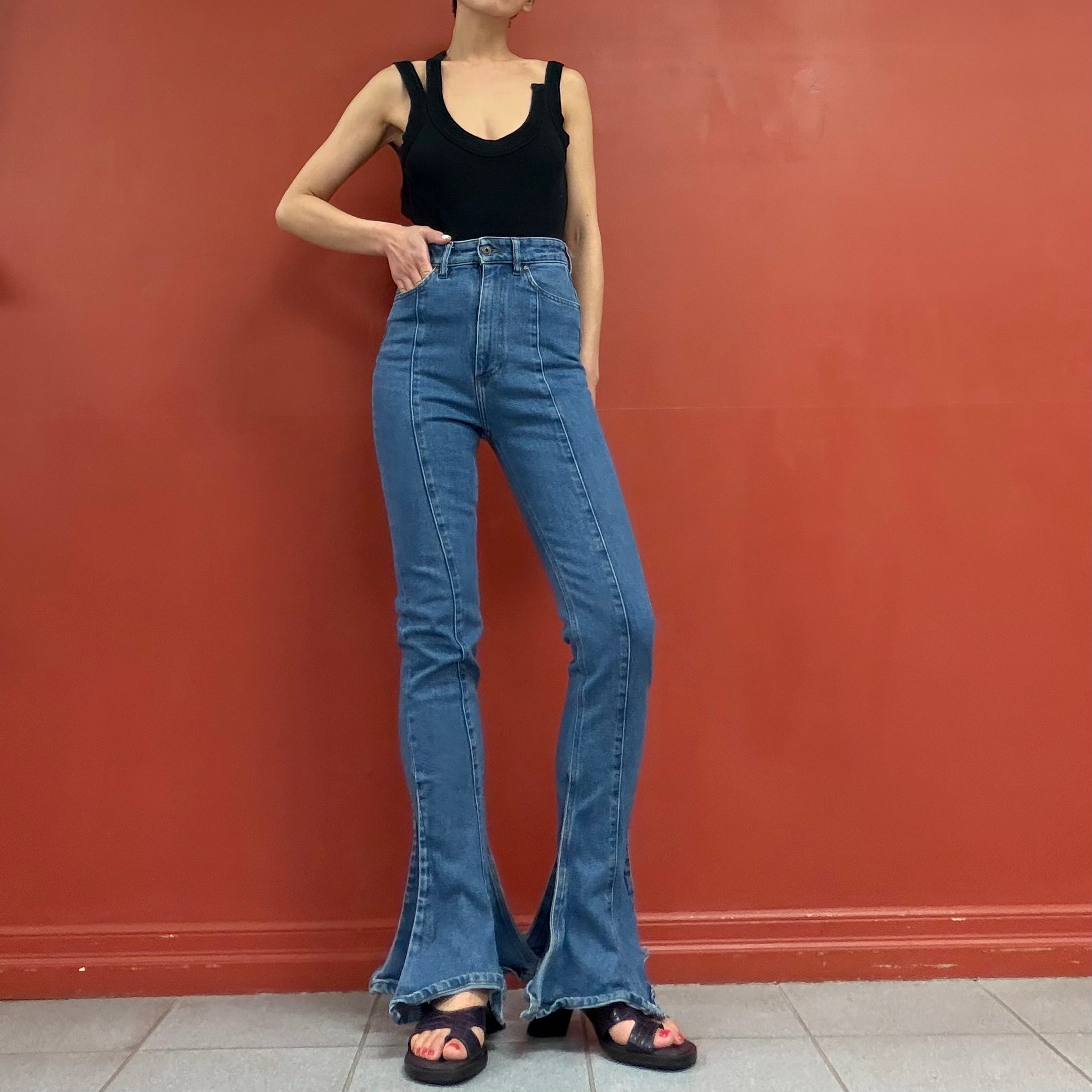 Y/PROJECT bell bottom jeans