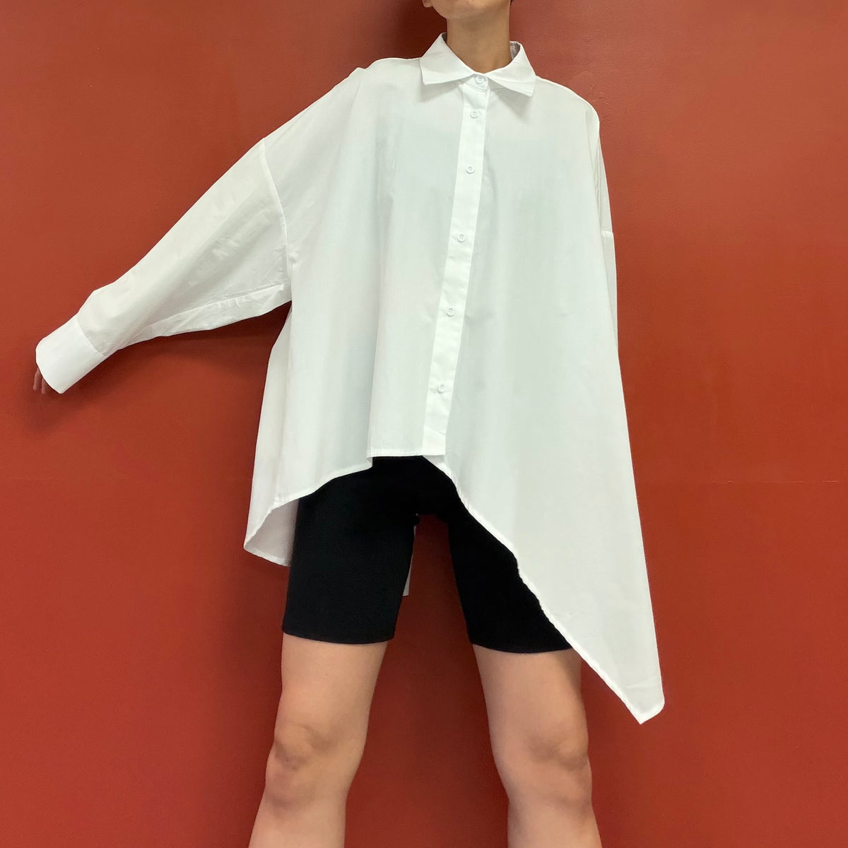 Asymmetrical shirts