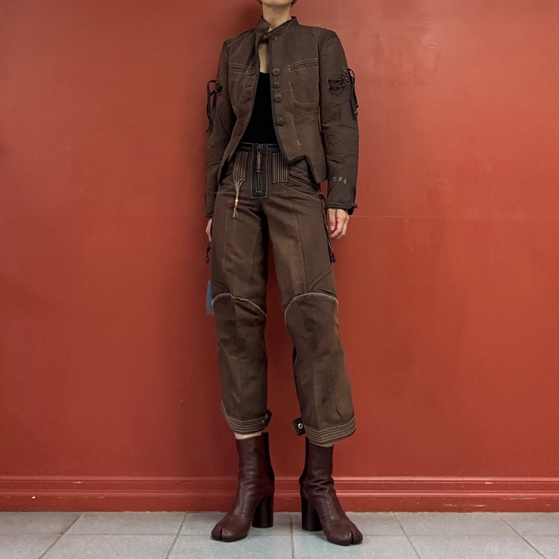 Marithé François Girbaud cropped pants