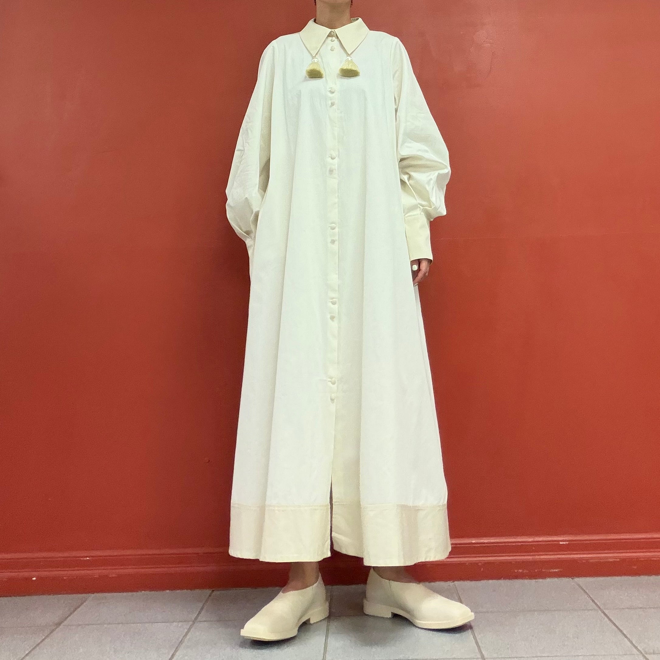 Trinca un plus un puffy sleeves dress