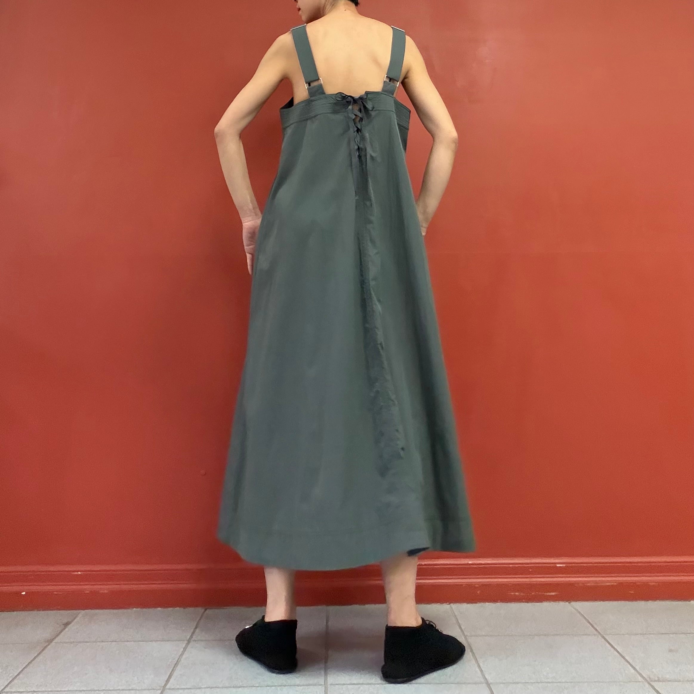 Lace up dress