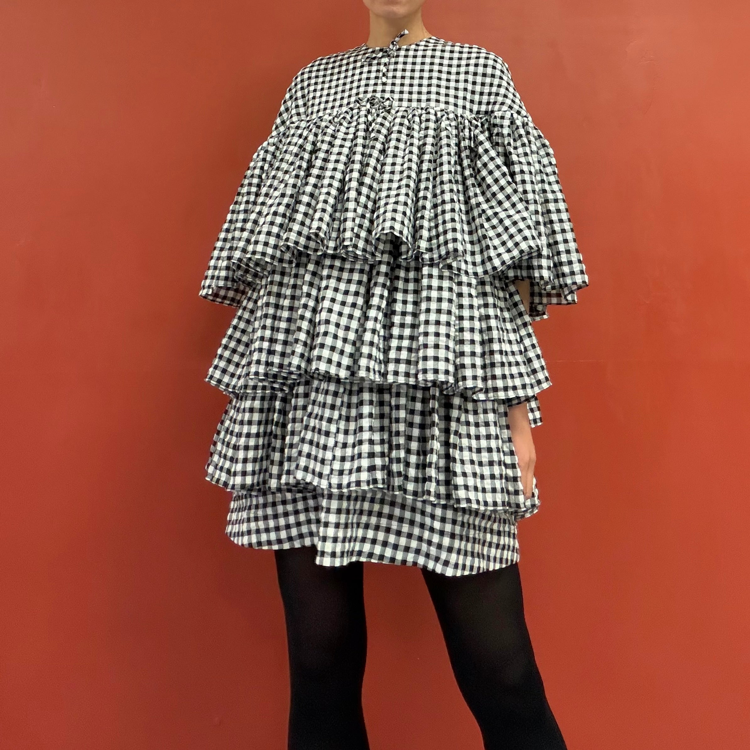 Meryl Rogge ruffle tiered dress
