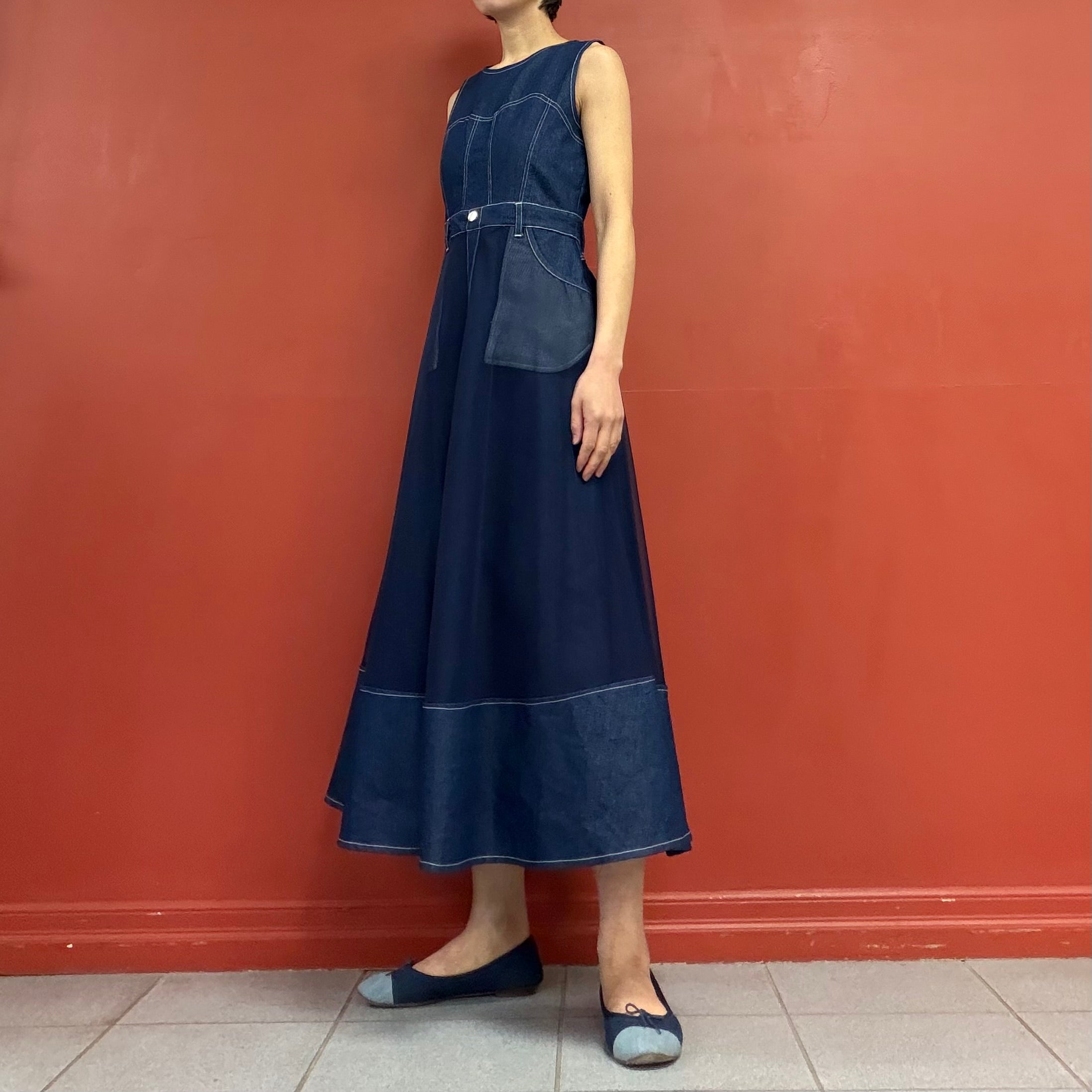 Denim dress