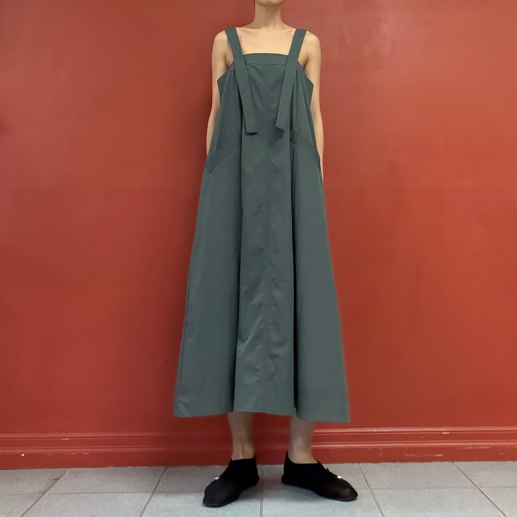 Lace up dress