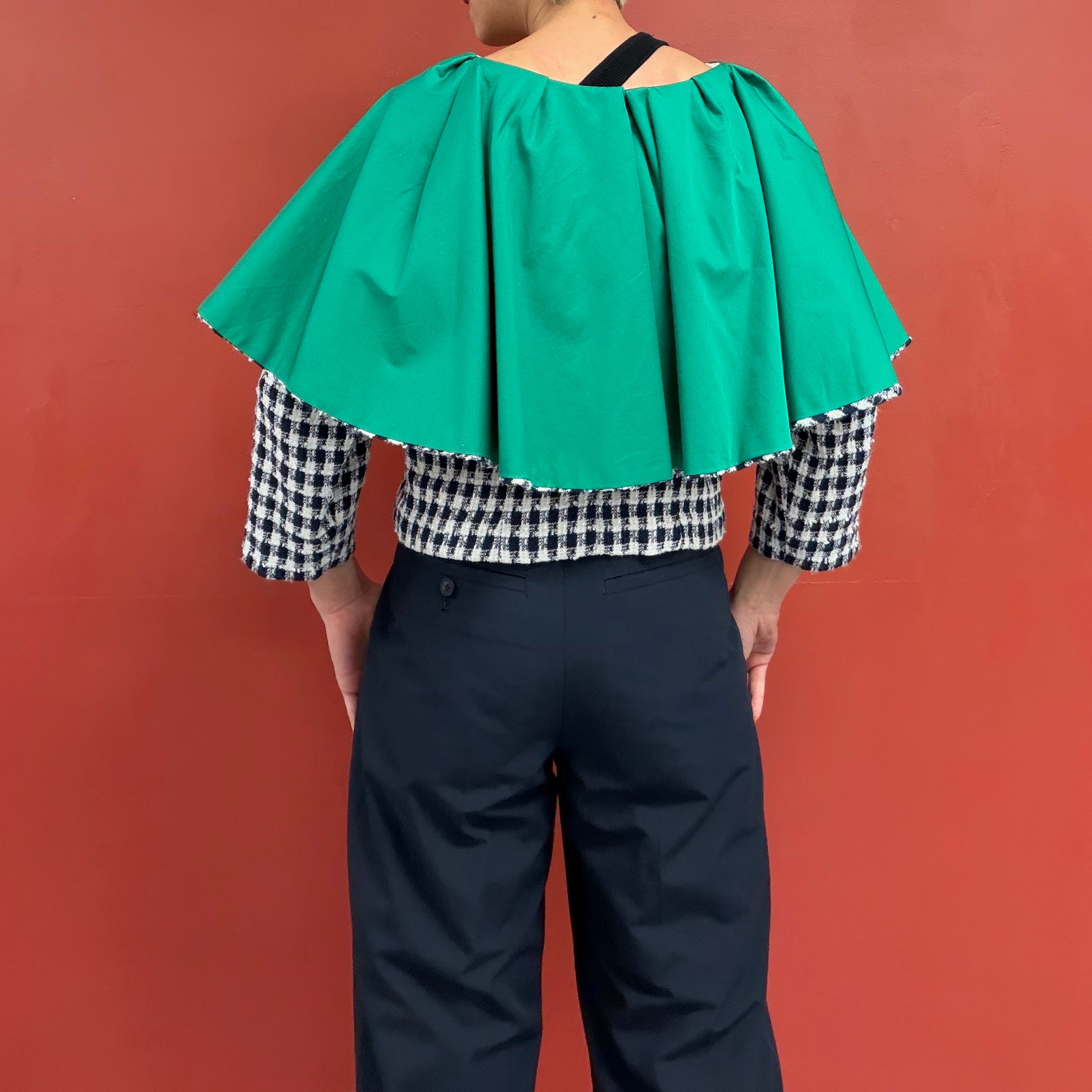 Big collar jacket