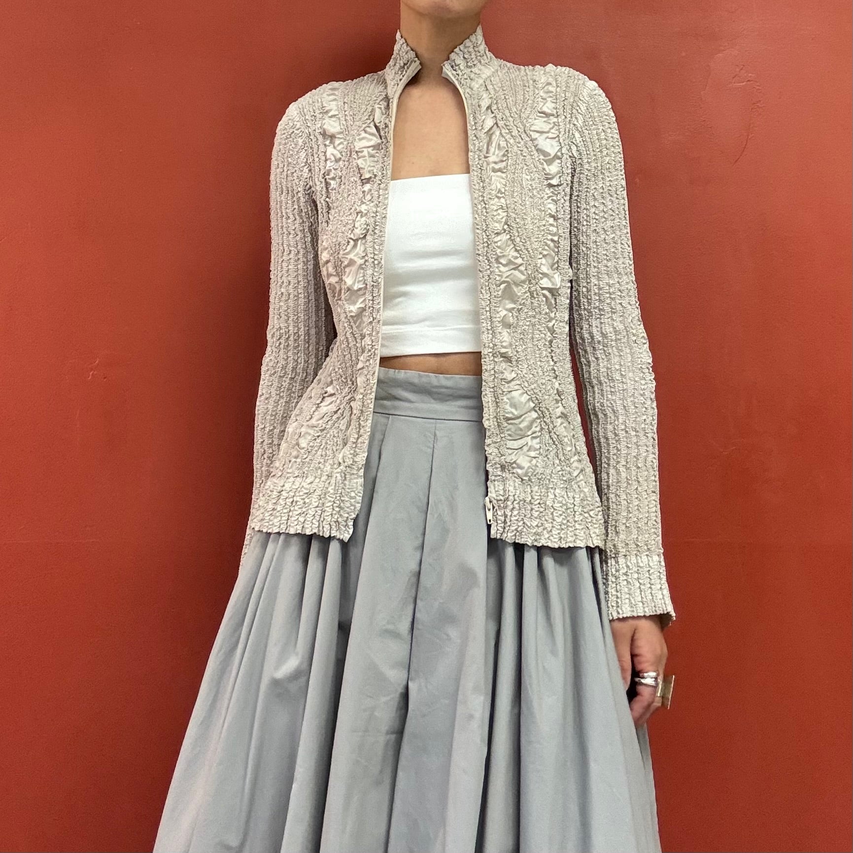 PEPLUM by YOSHIKI HISHINUMA Zipper Shirts