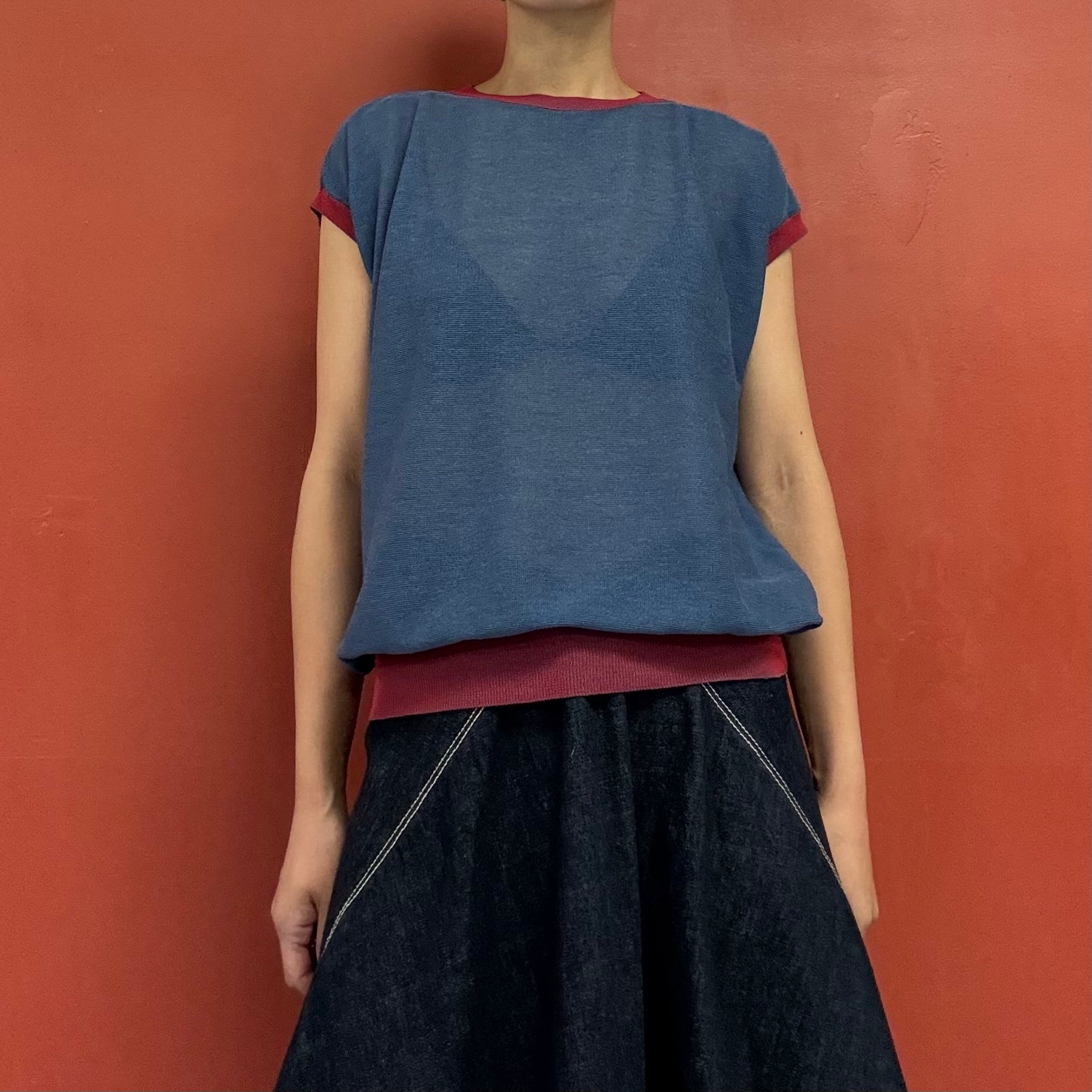 me Issey Miyake knit top