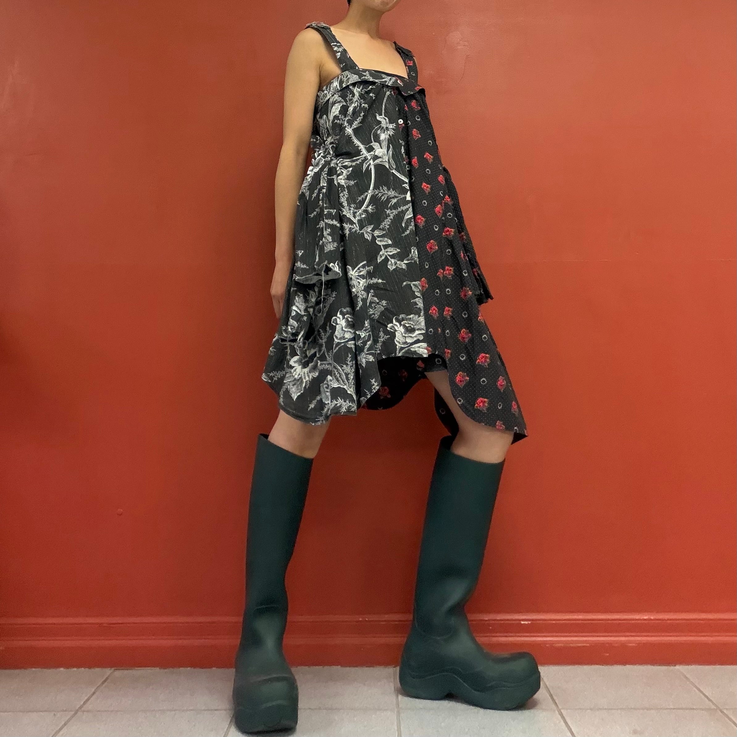 Achachum muchacha asymmetrical dress