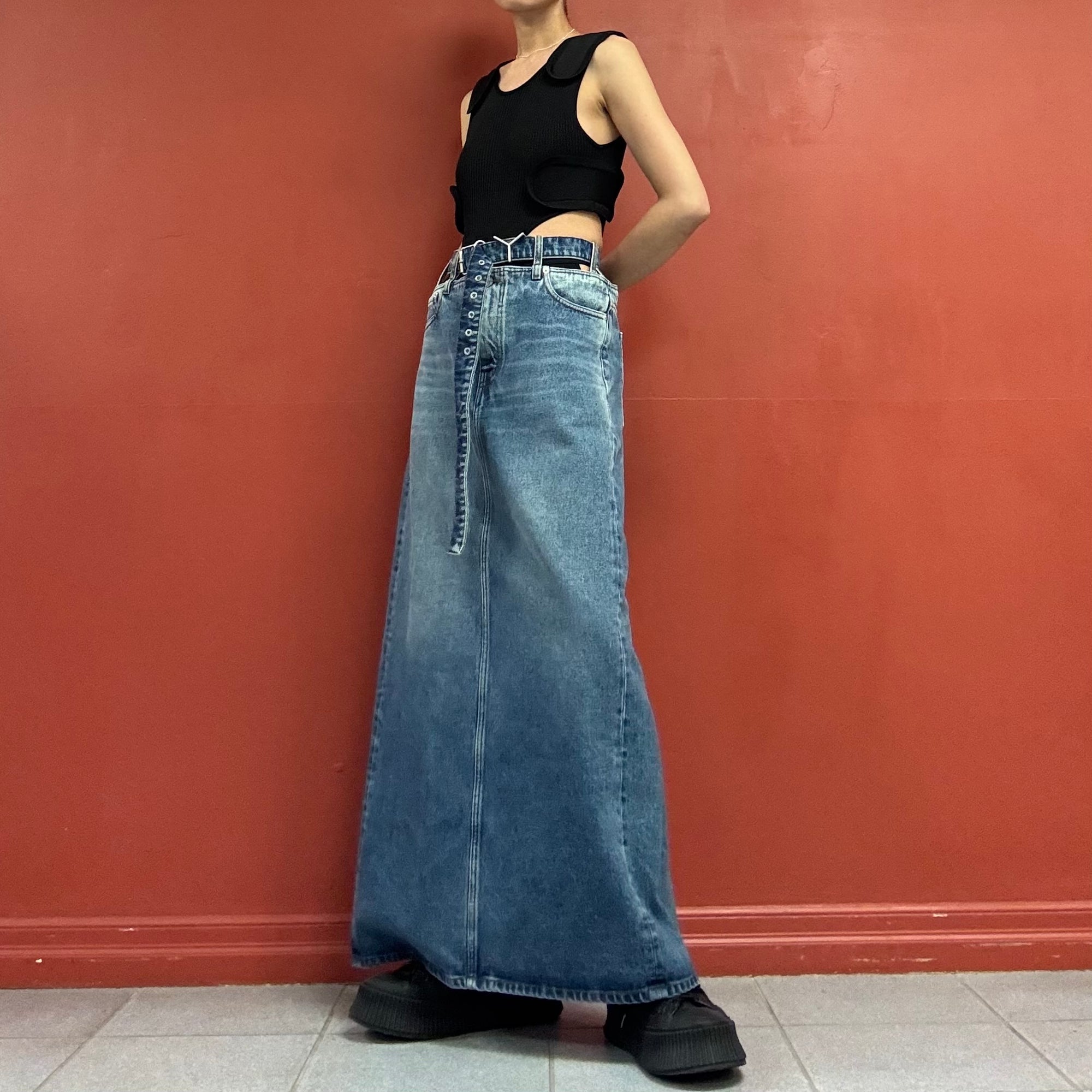 Y/Project Denim Skirt