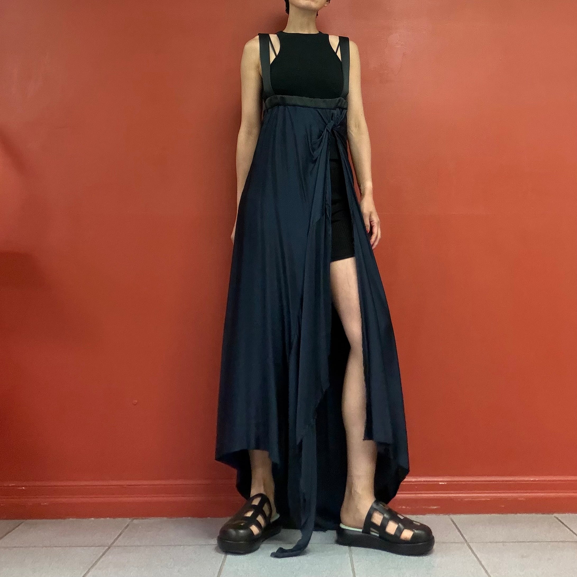 colville open front dress