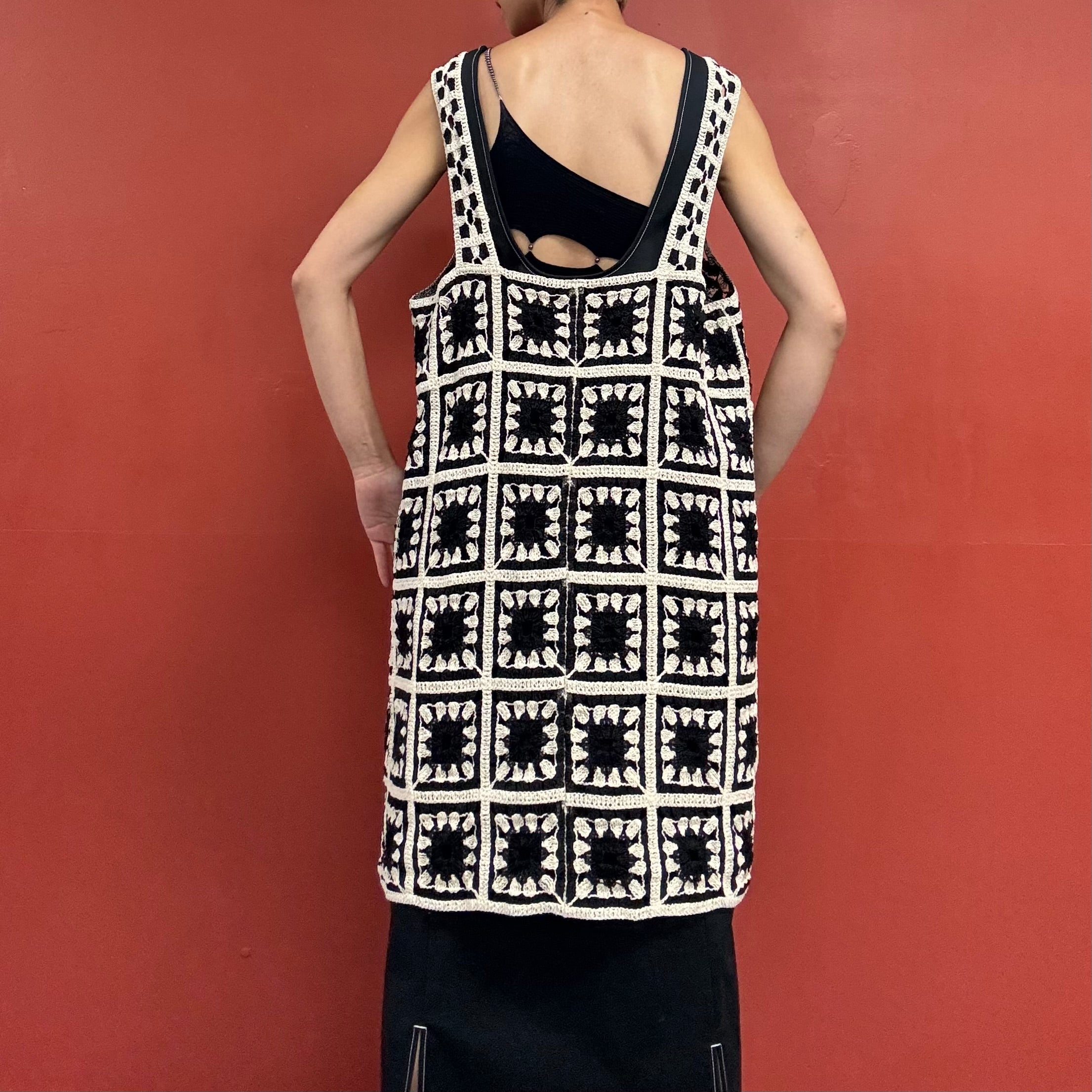 60s crochet vest from Italy
