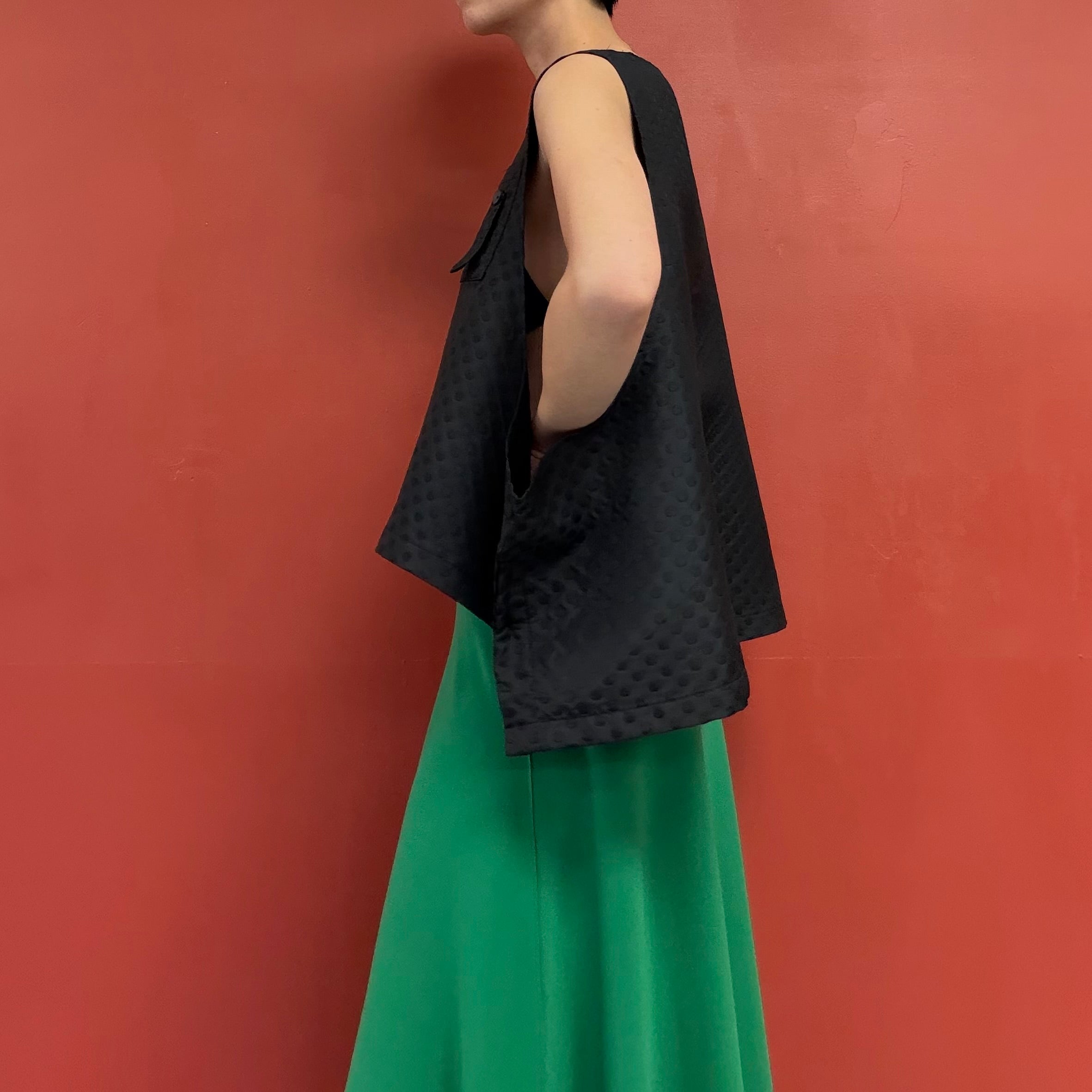 Oversized vest