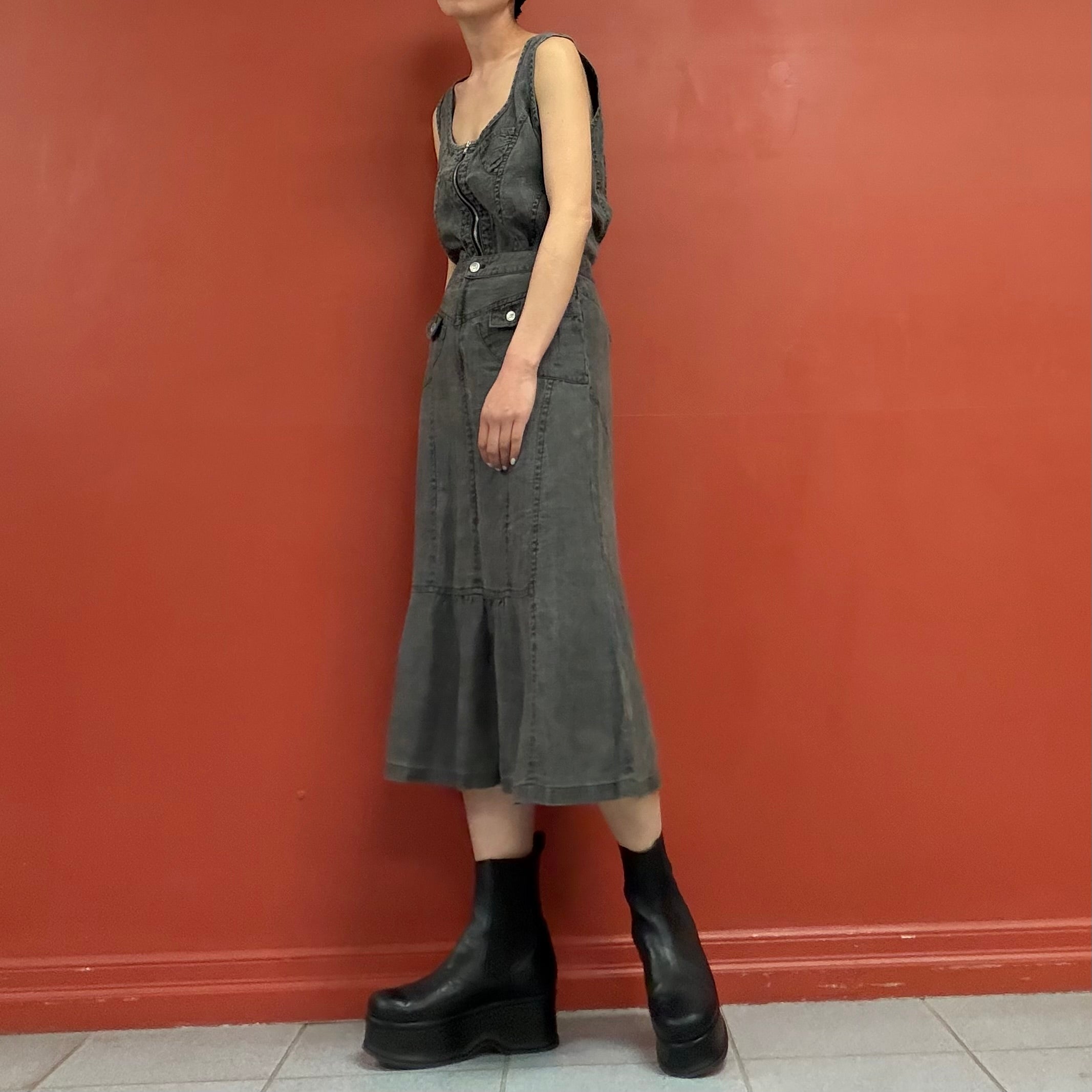 Linen skirt