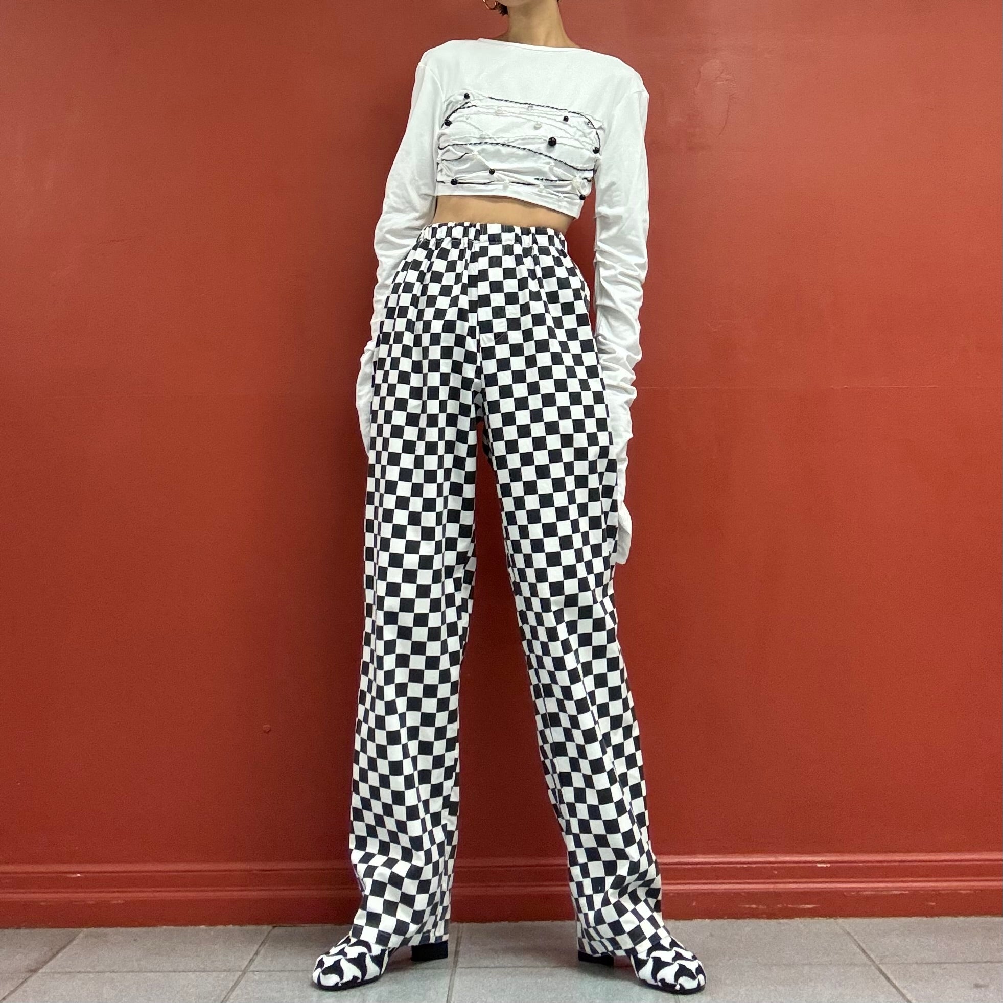 Check pants