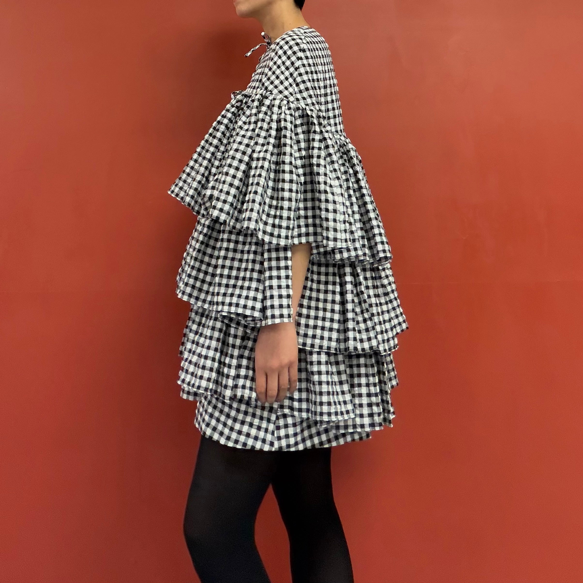 Meryl Rogge ruffle tiered dress