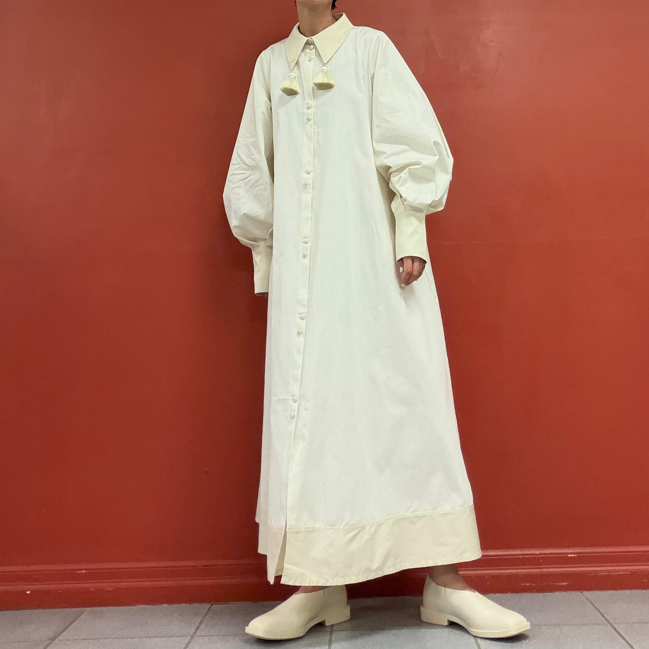 Trinca un plus un puffy sleeves dress