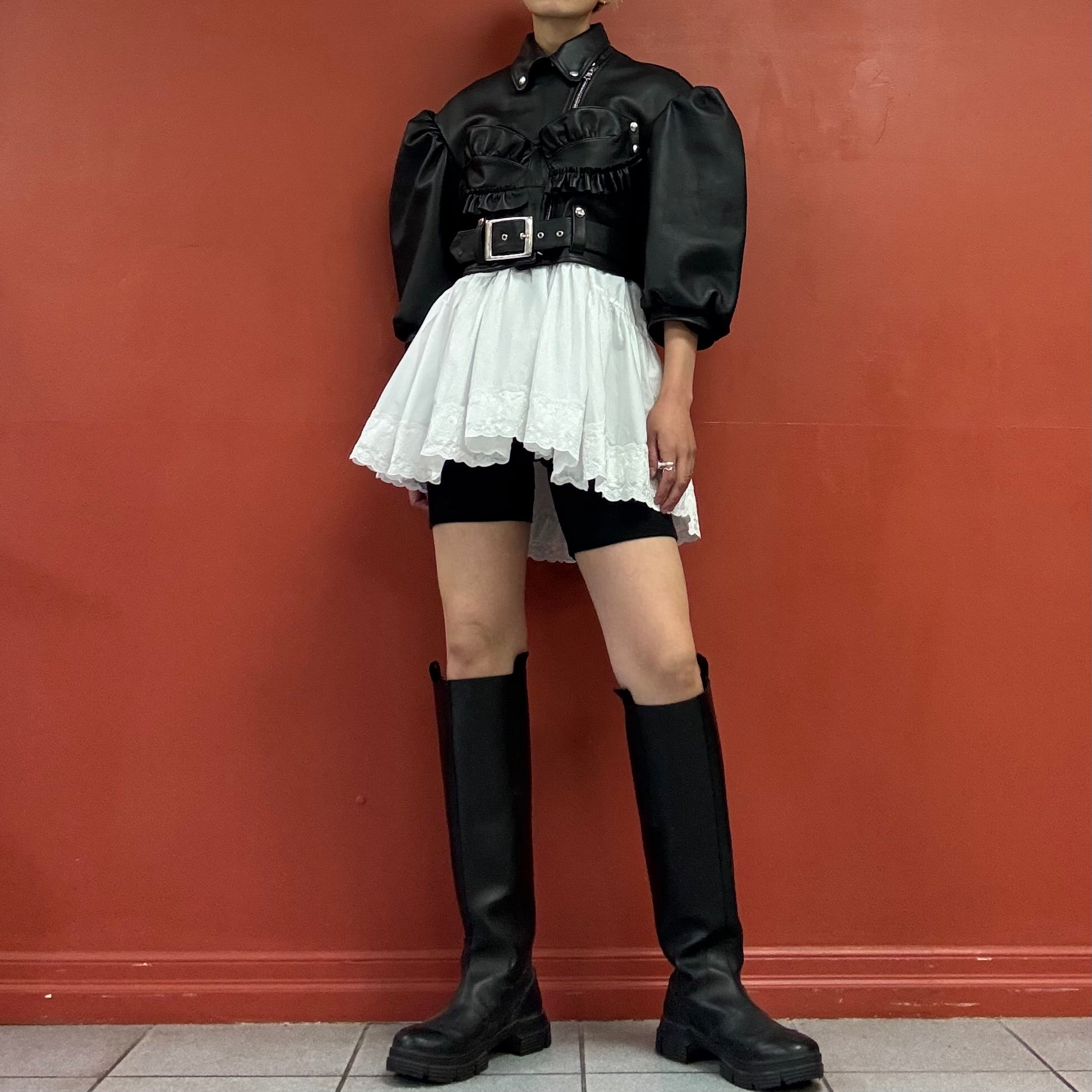 Simone Rocha leather jacket