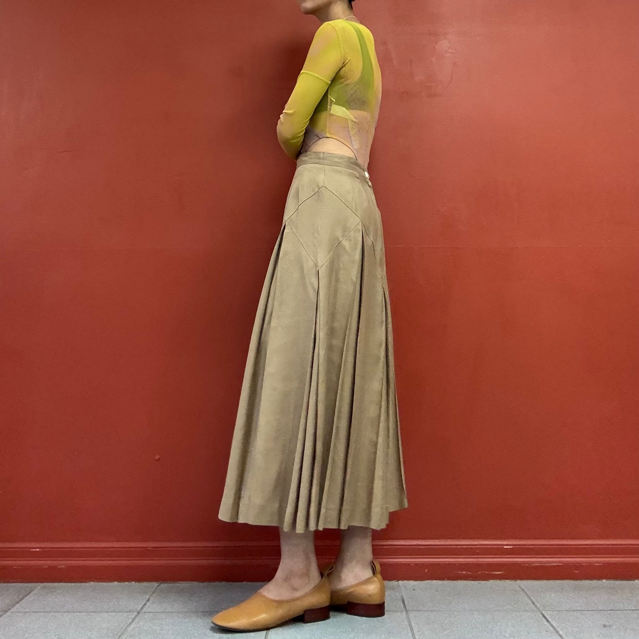 90s Pleats Skirt