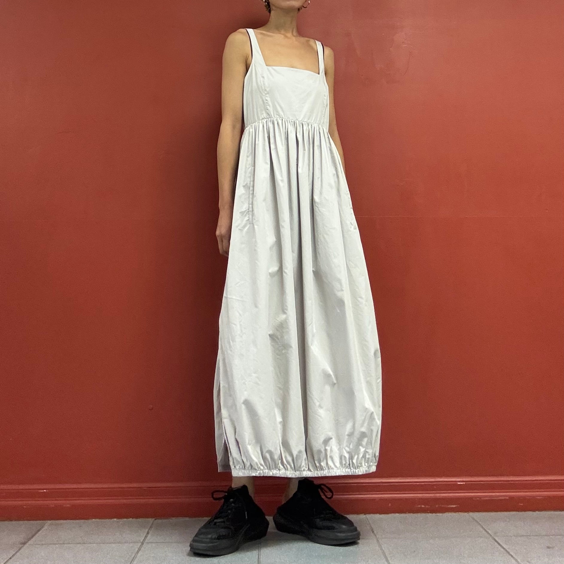 Tibi square neck dress