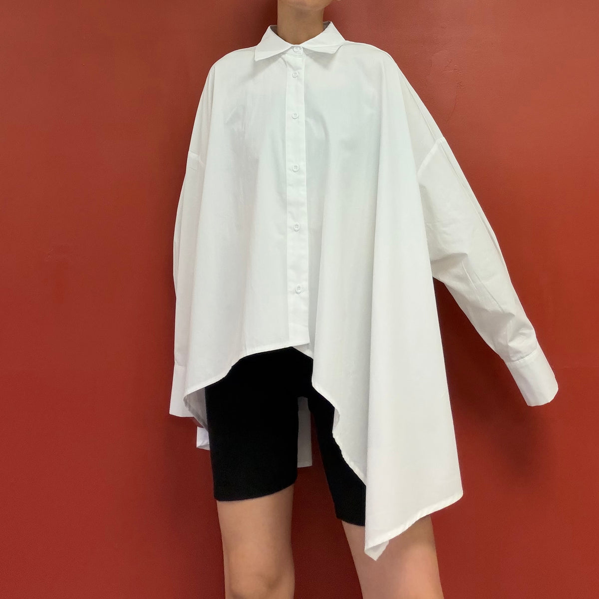 Asymmetrical shirts