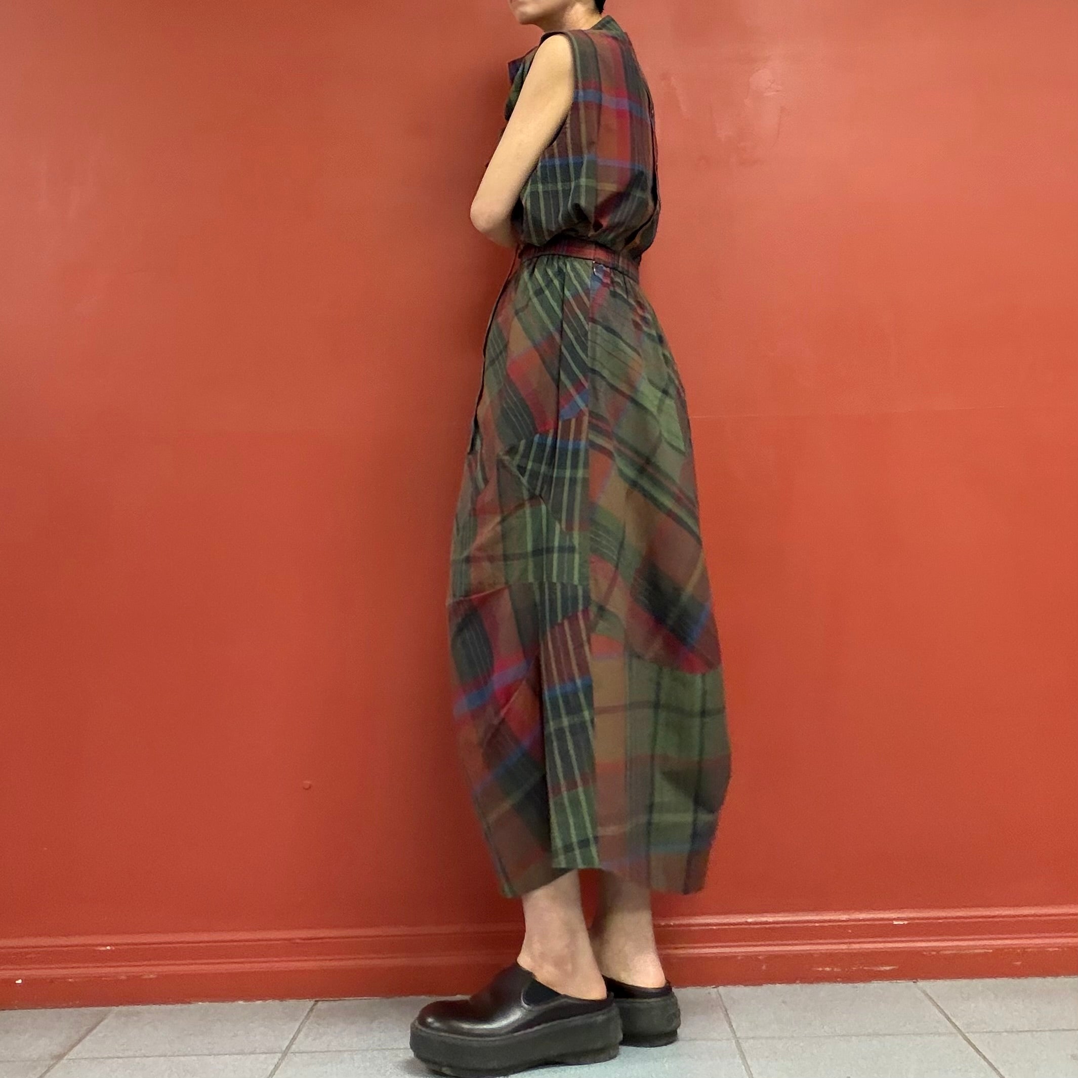 JI U abstract skirt