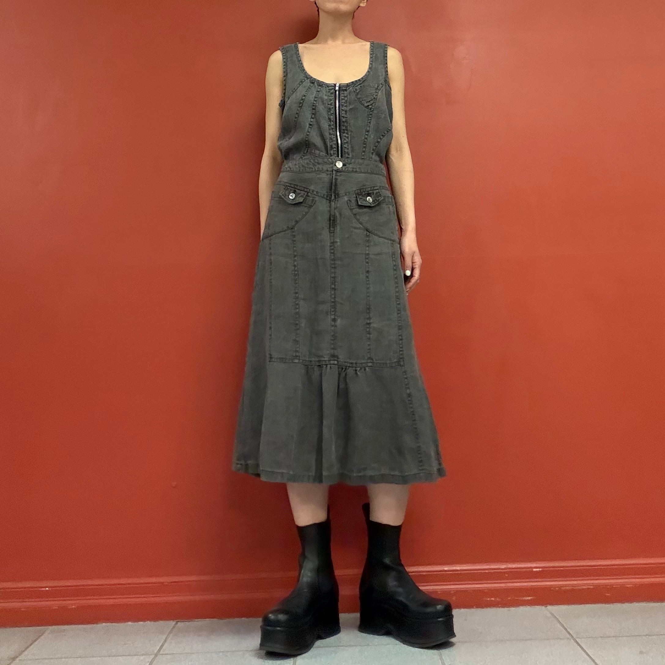 Linen skirt