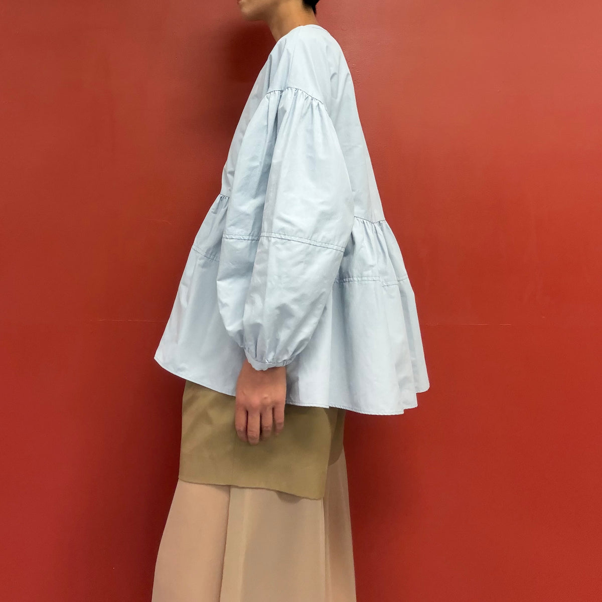 Puffy sleeves jacket