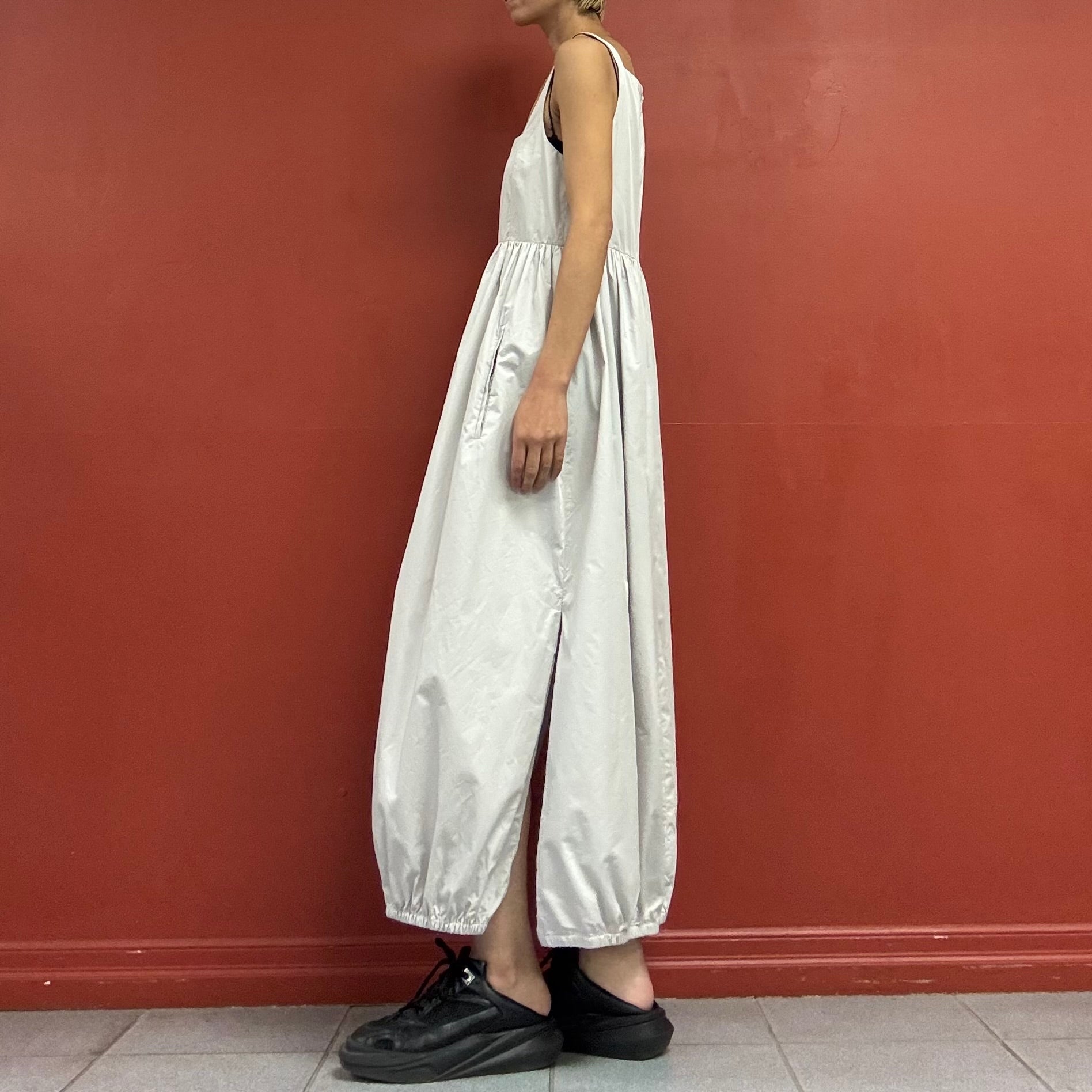 Tibi square neck dress