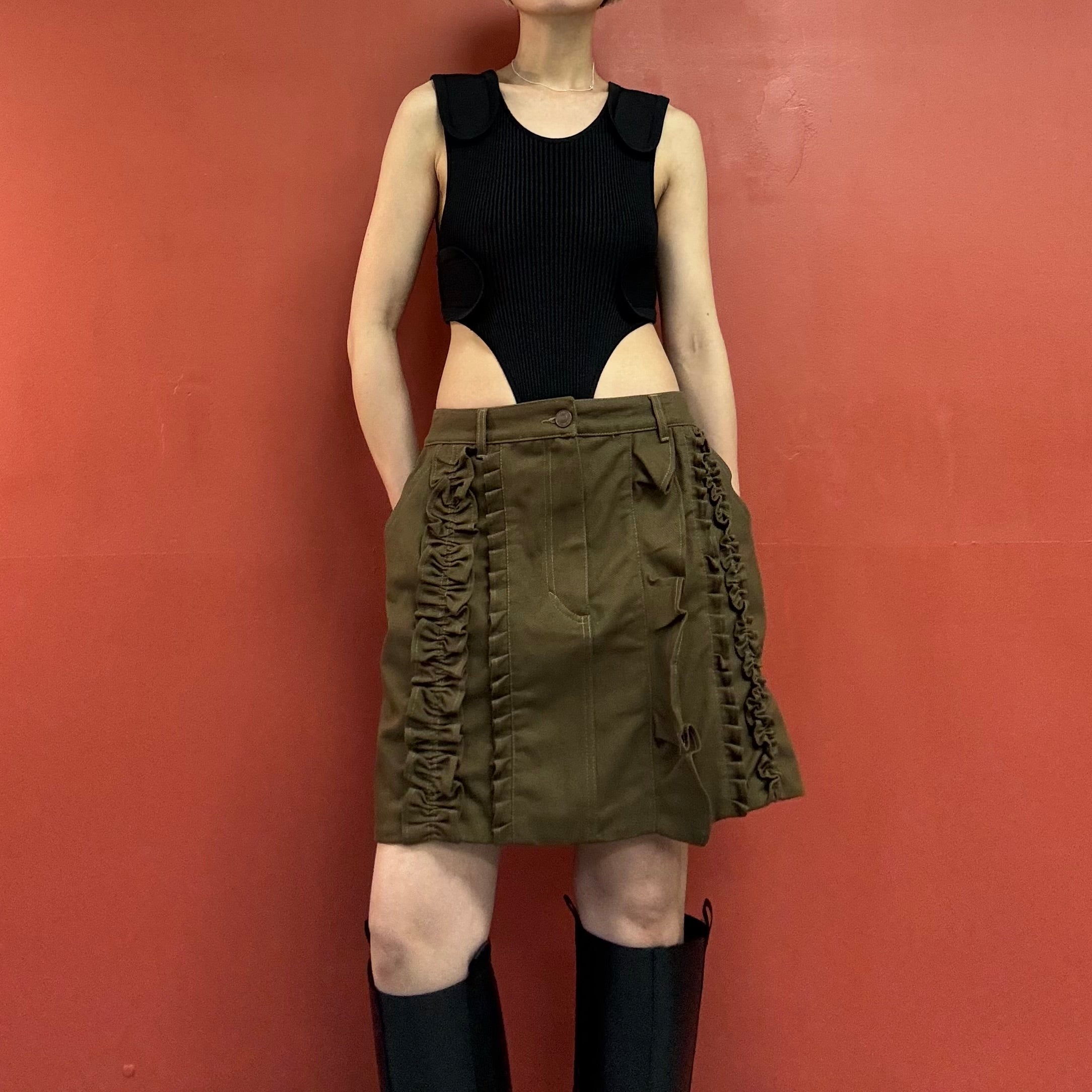 CECILIE BAHNSEN denim skirt
