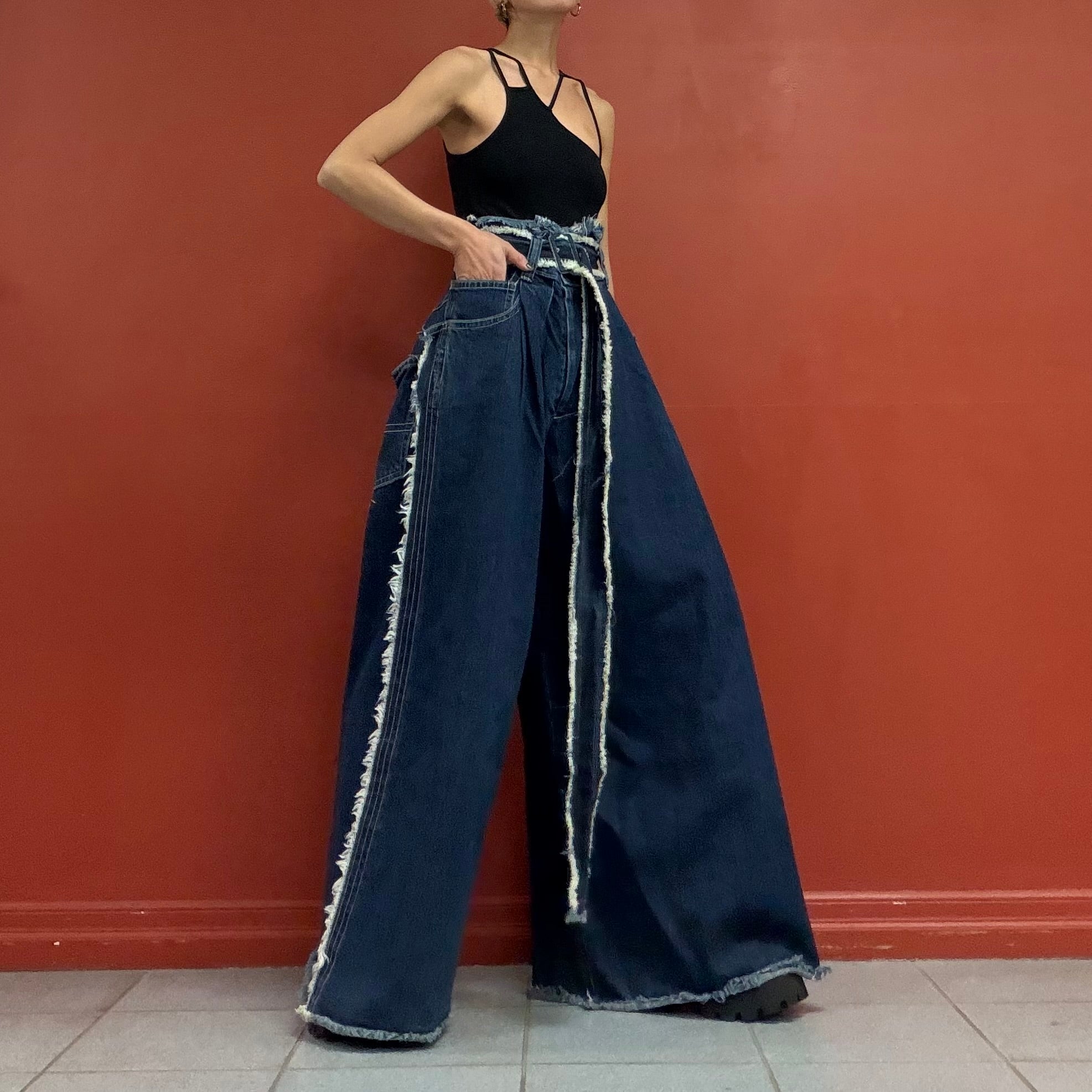 Maison MIHARA YASUHIRO wide jeans
