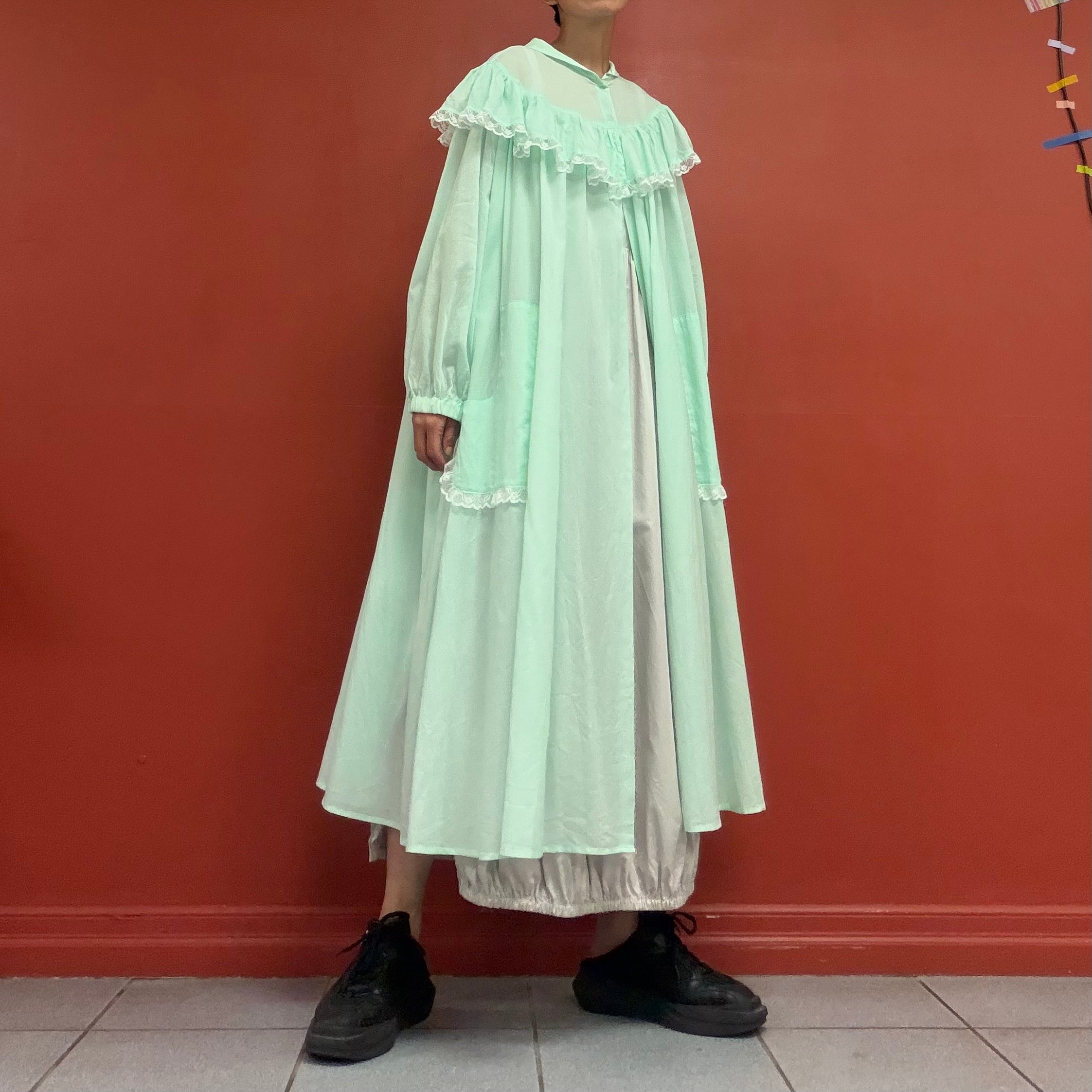 JennyFax green corn field sleep dress