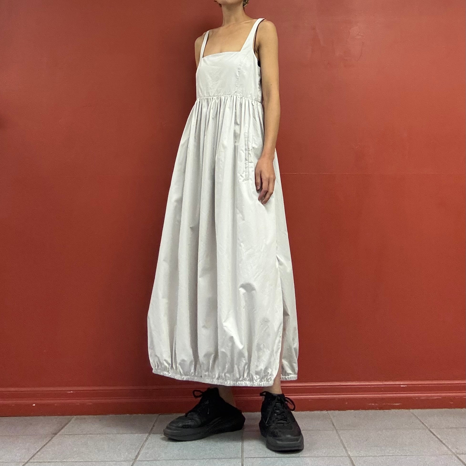 Tibi square neck dress