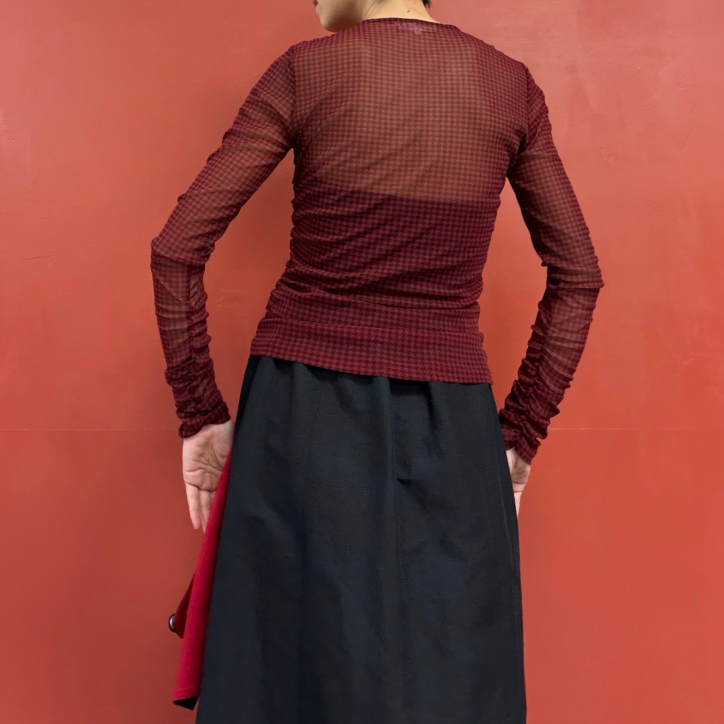 HANAE MORI mesh top