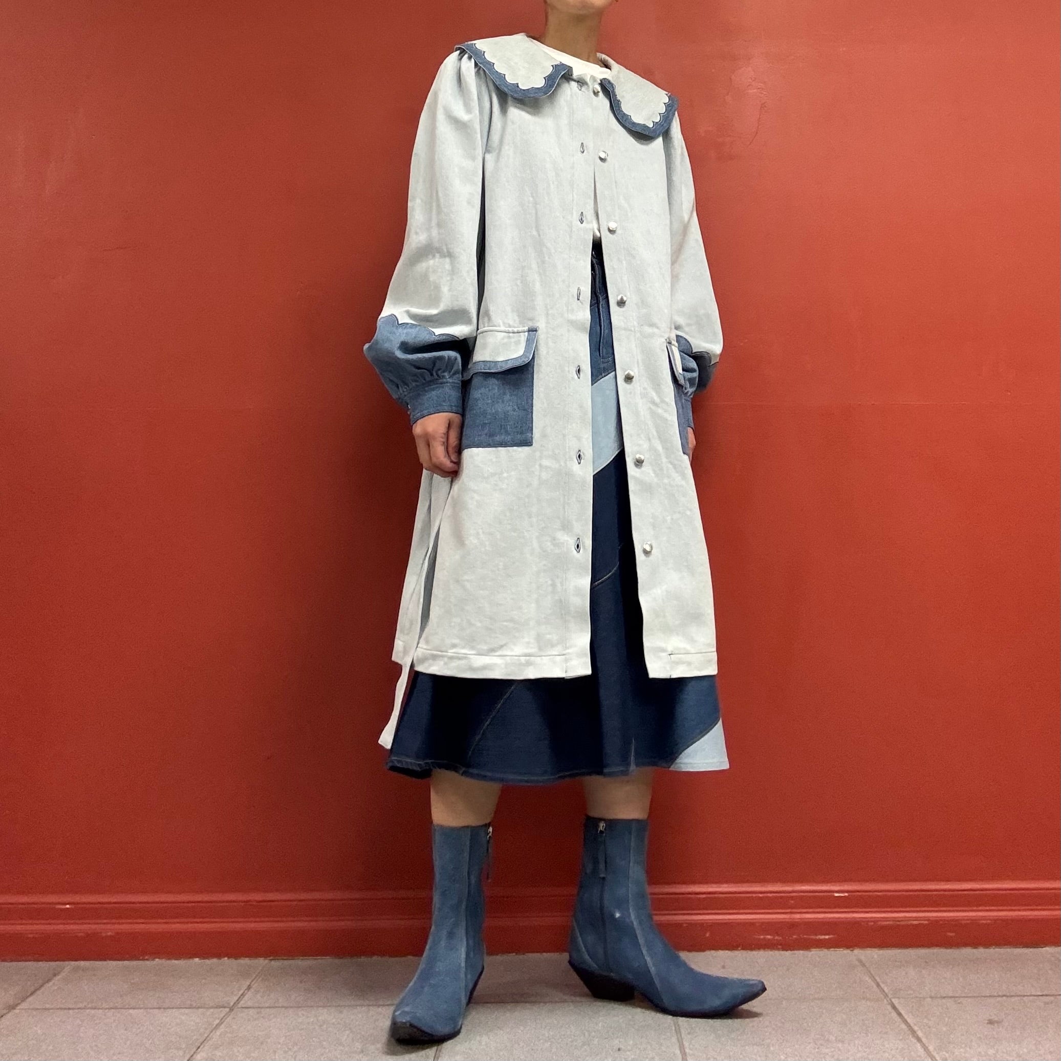 STELLA NOVA Denim Long Jacket