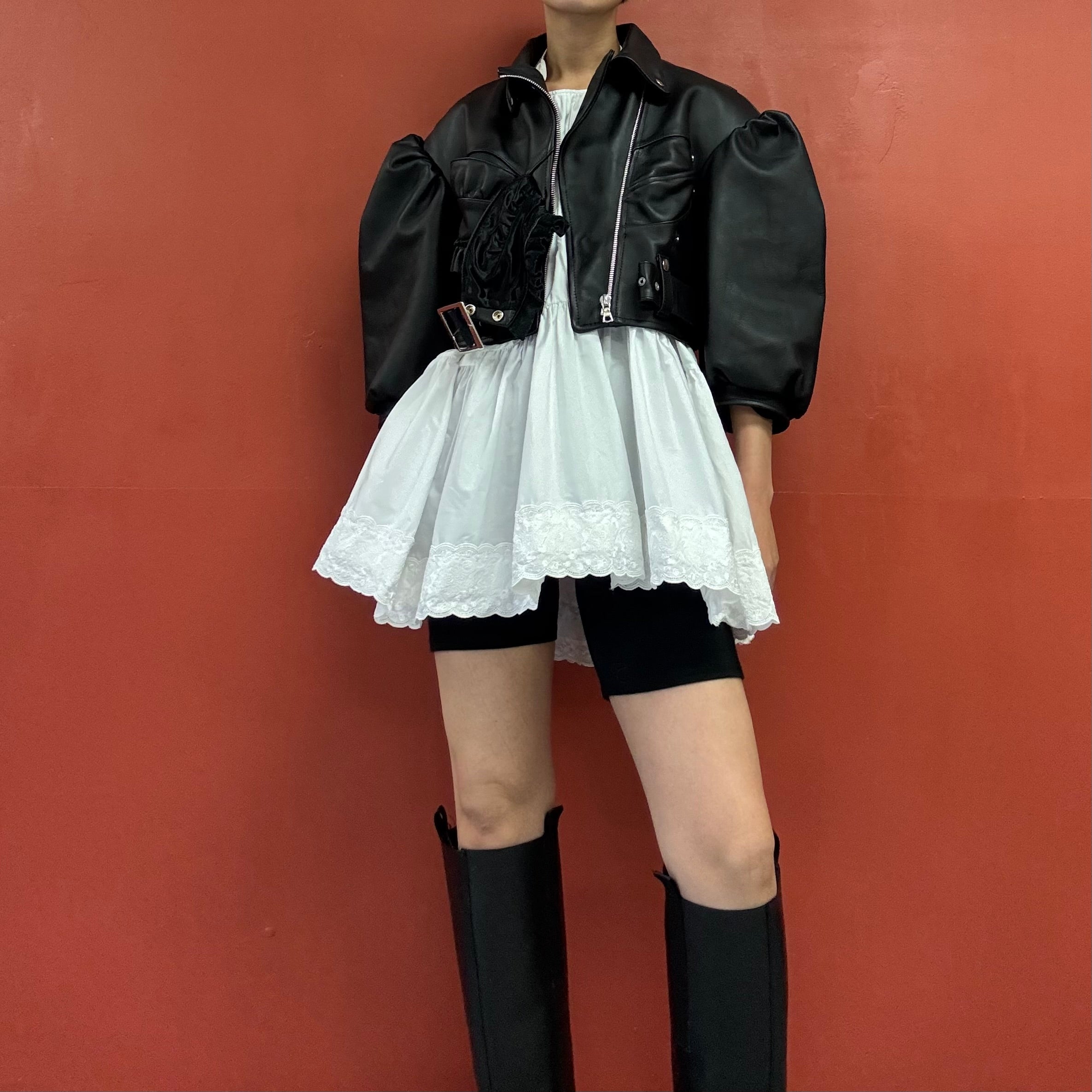 Simone Rocha leather jacket