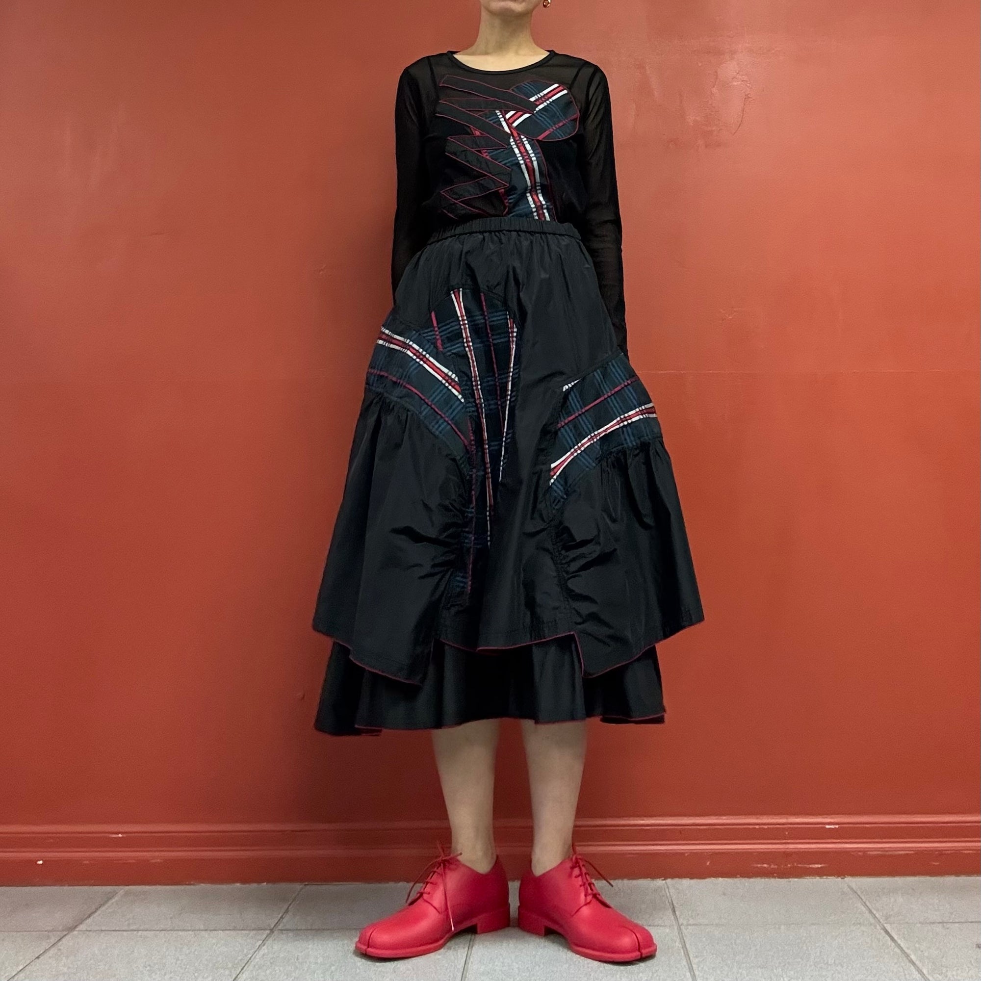 Taffeta skirt