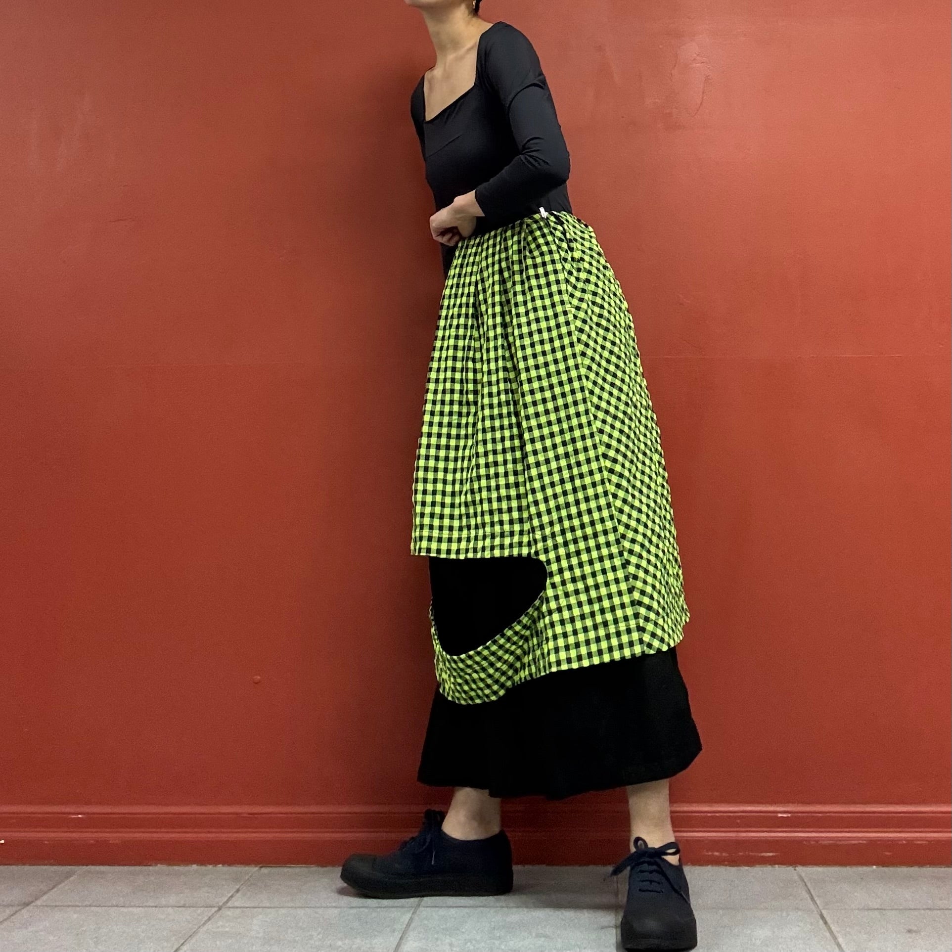 Seersucker Skirt