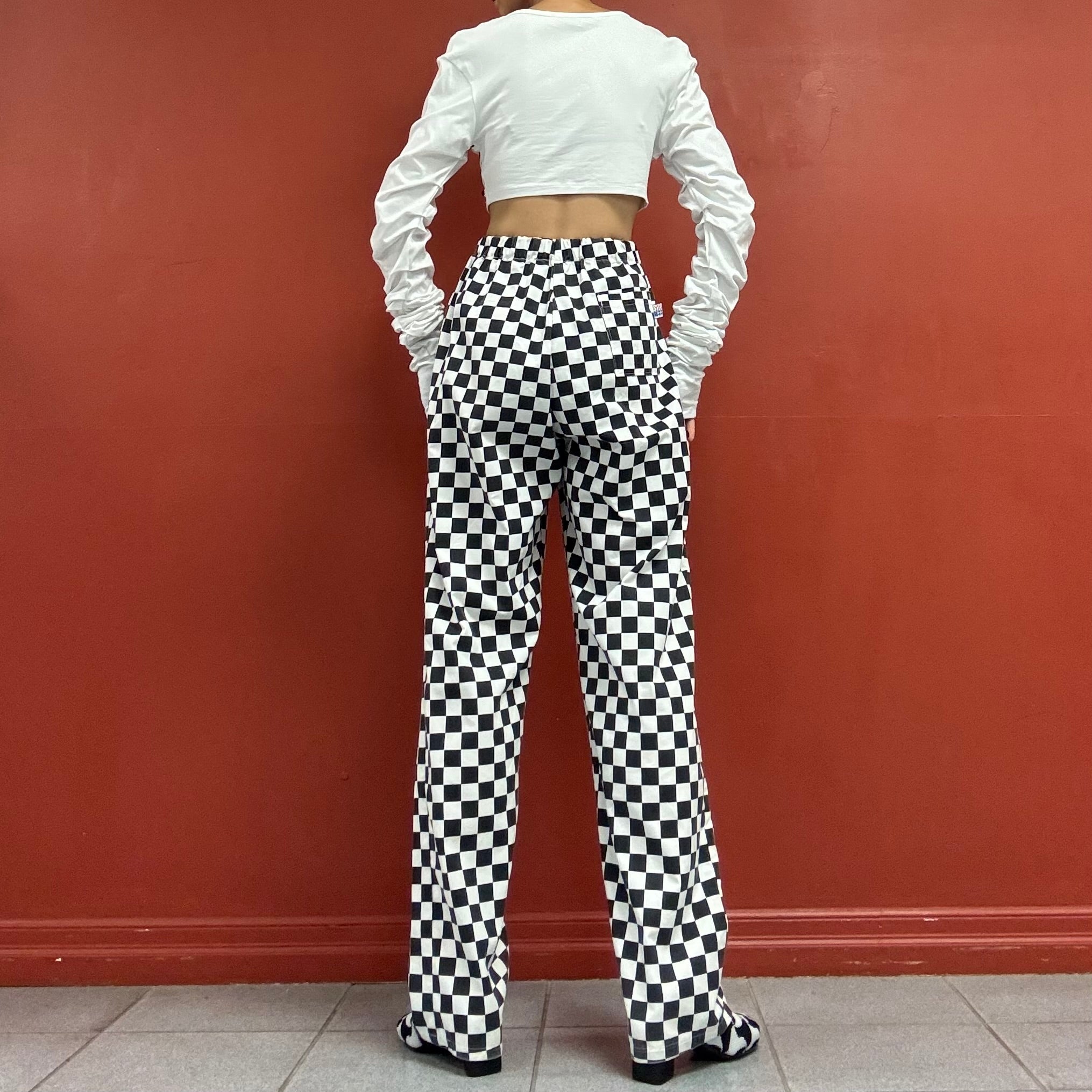 Check pants