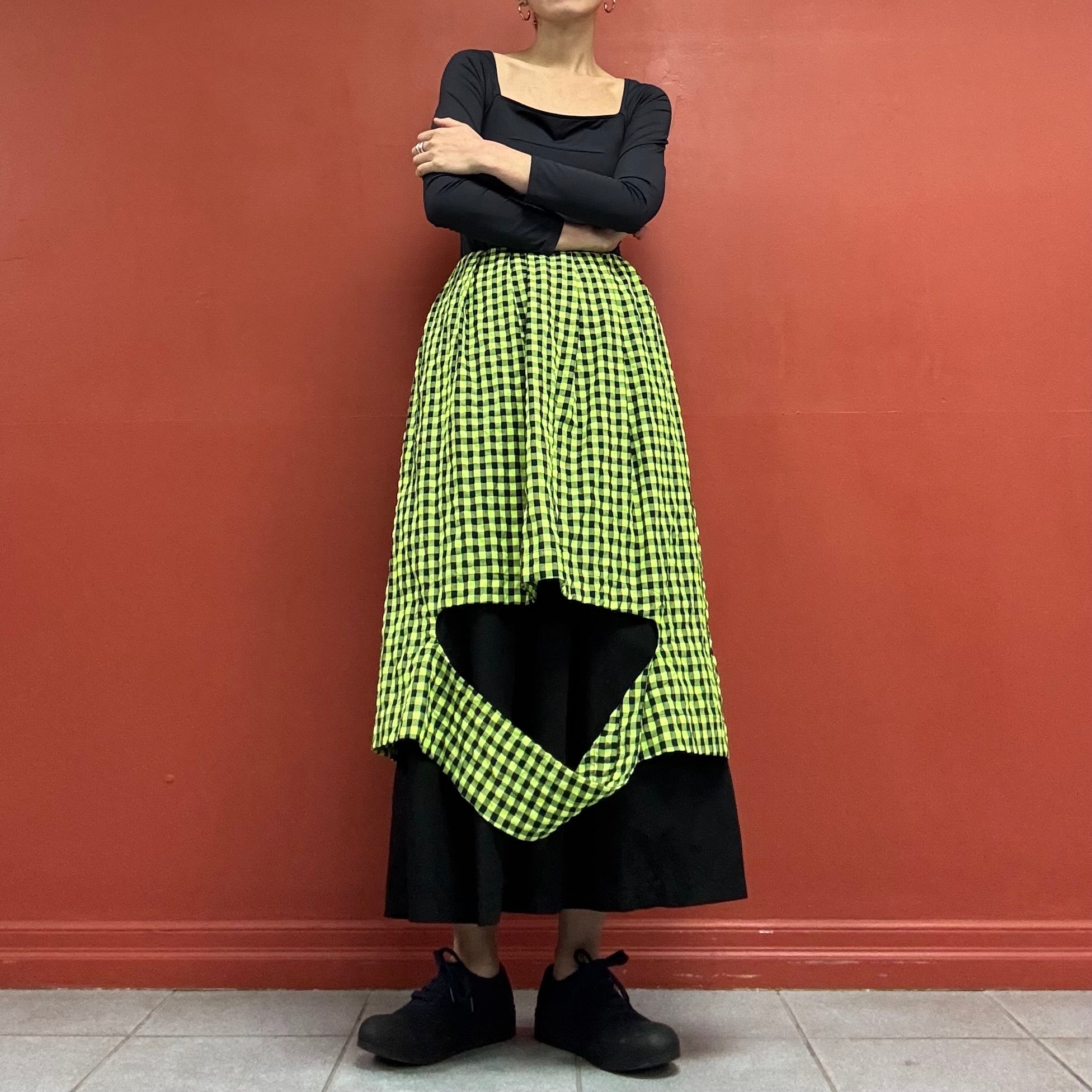 Seersucker Skirt