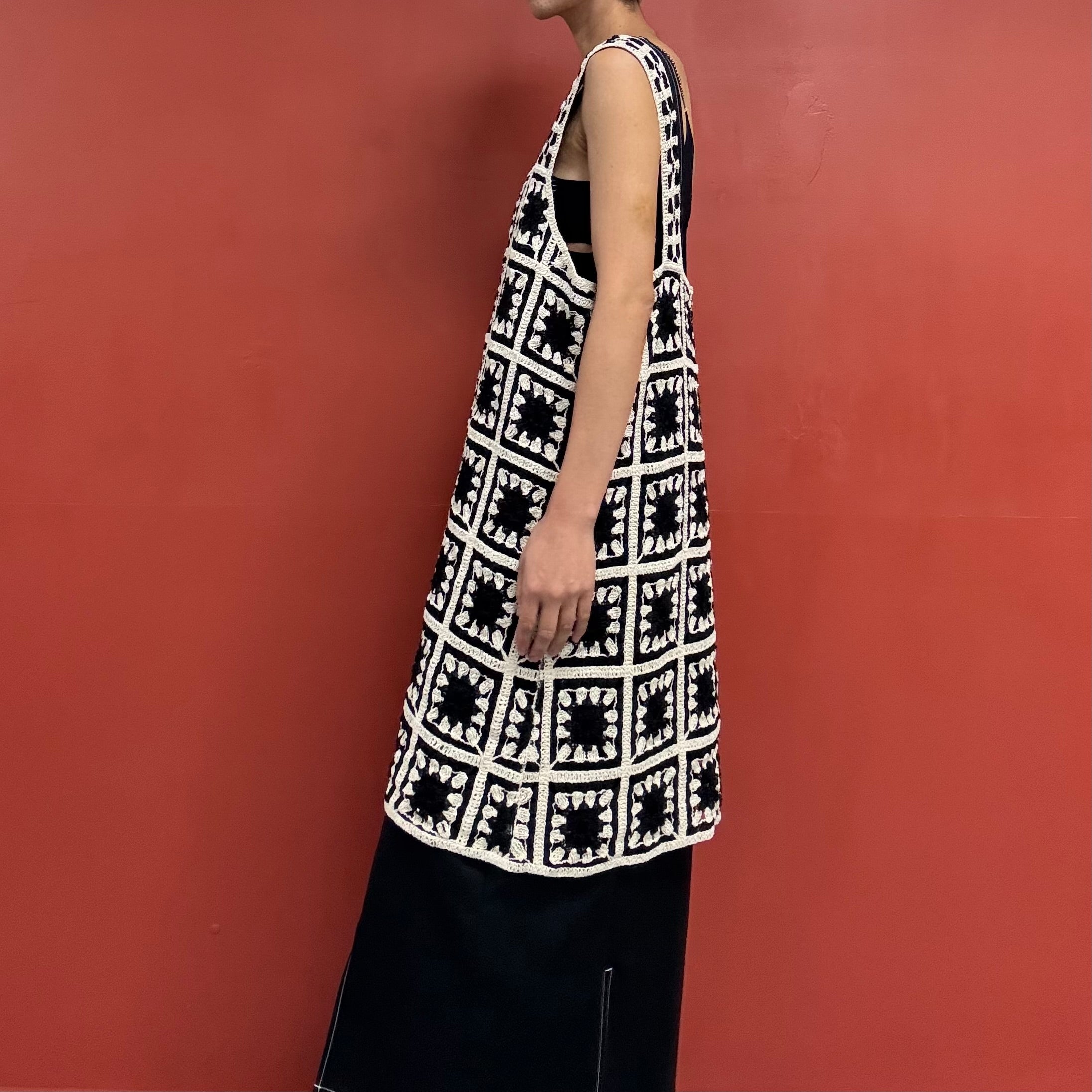 60s crochet vest from Italy