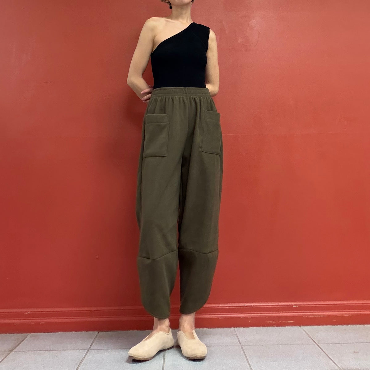 Fleece lined pants