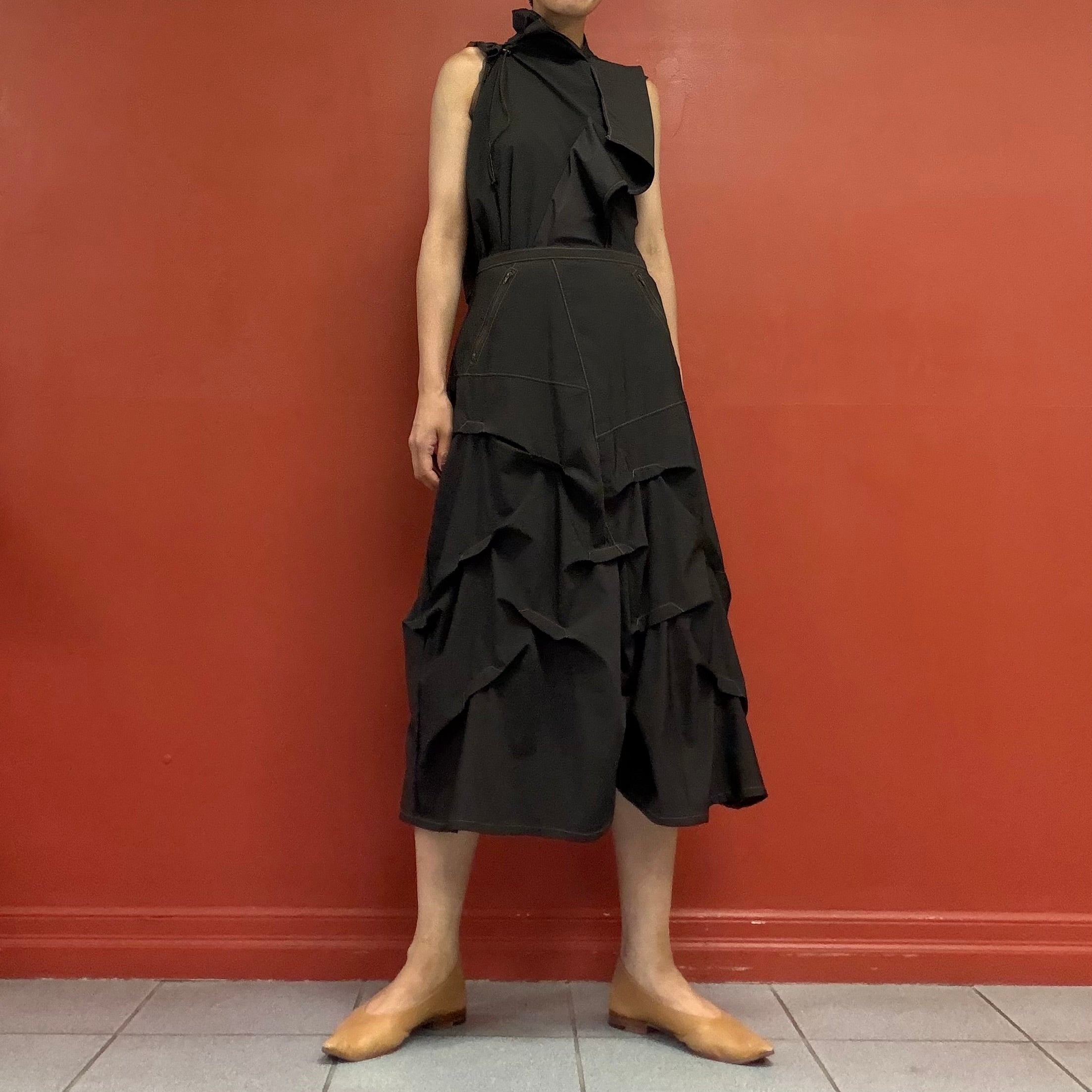 Origami drape top